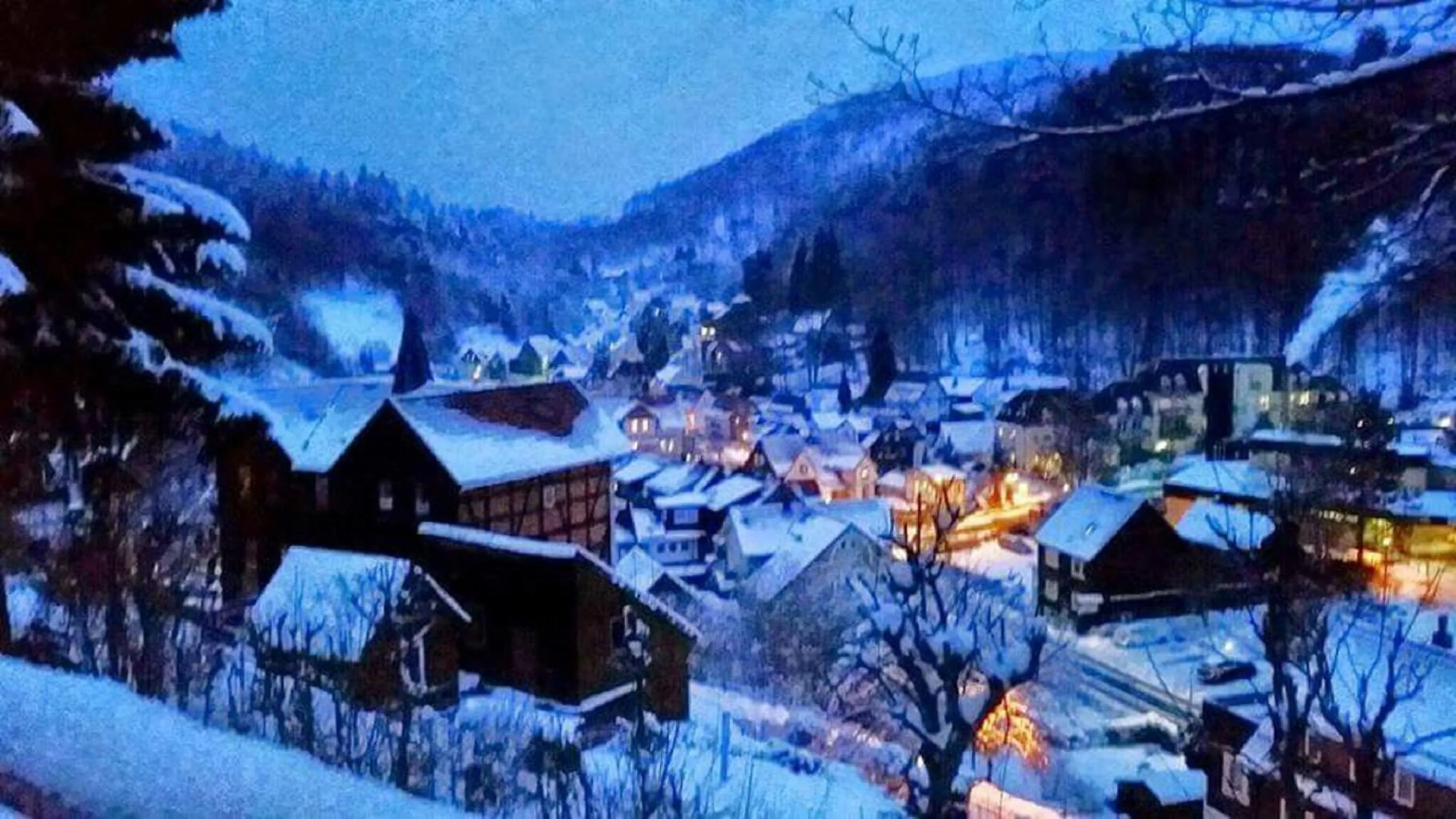 Natural landscape in Hotel "Glück Auf "