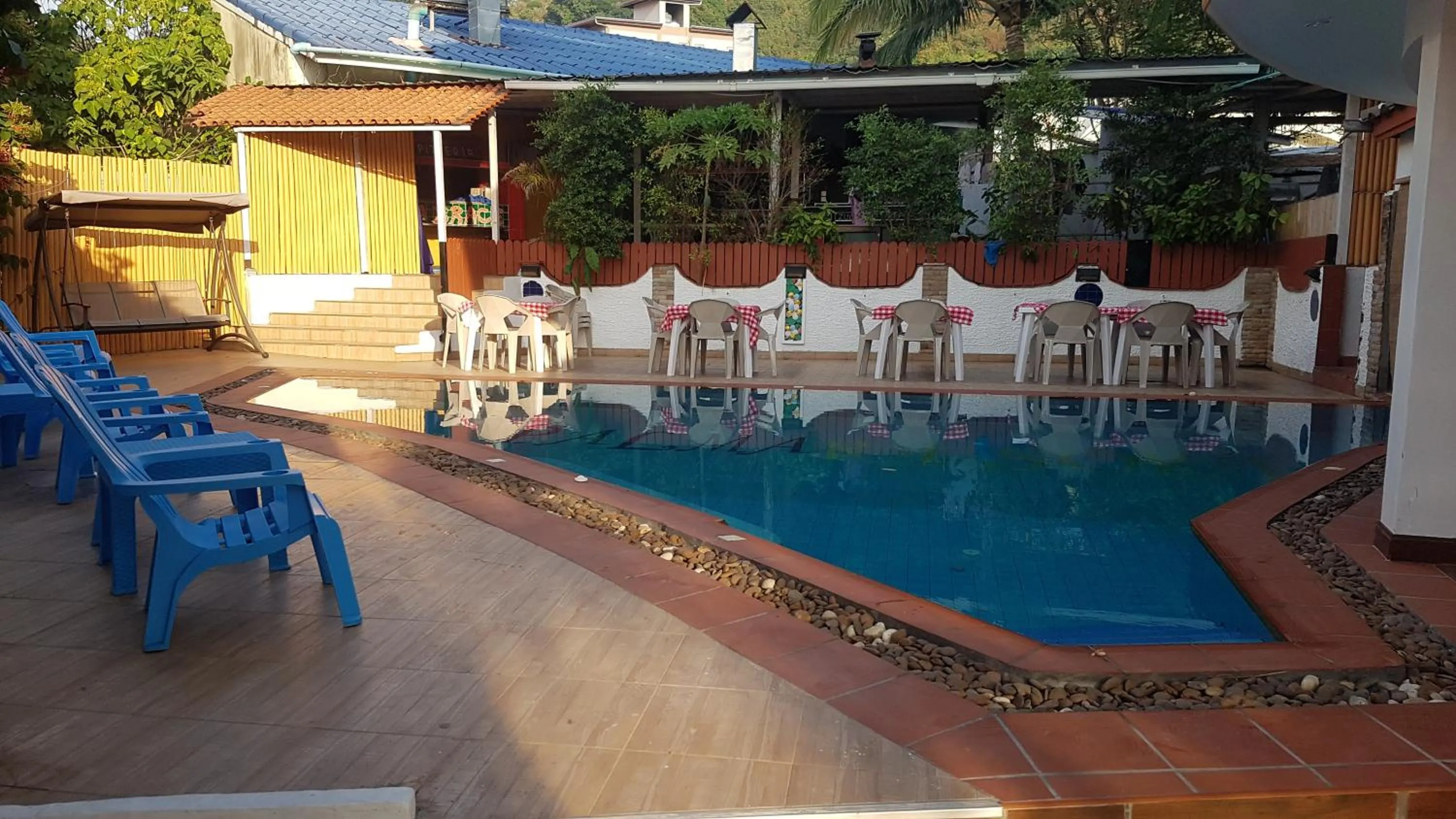 Swimming pool in La Capannina Hotel Patong