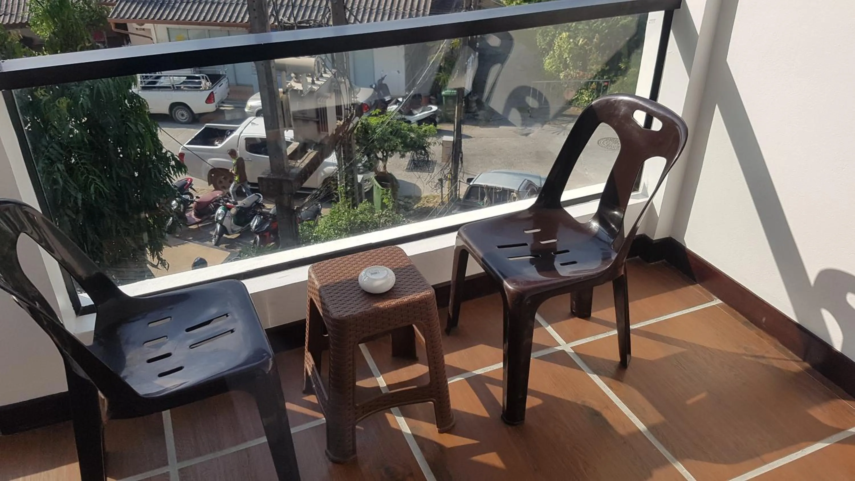 Balcony/Terrace in La Capannina Hotel Patong