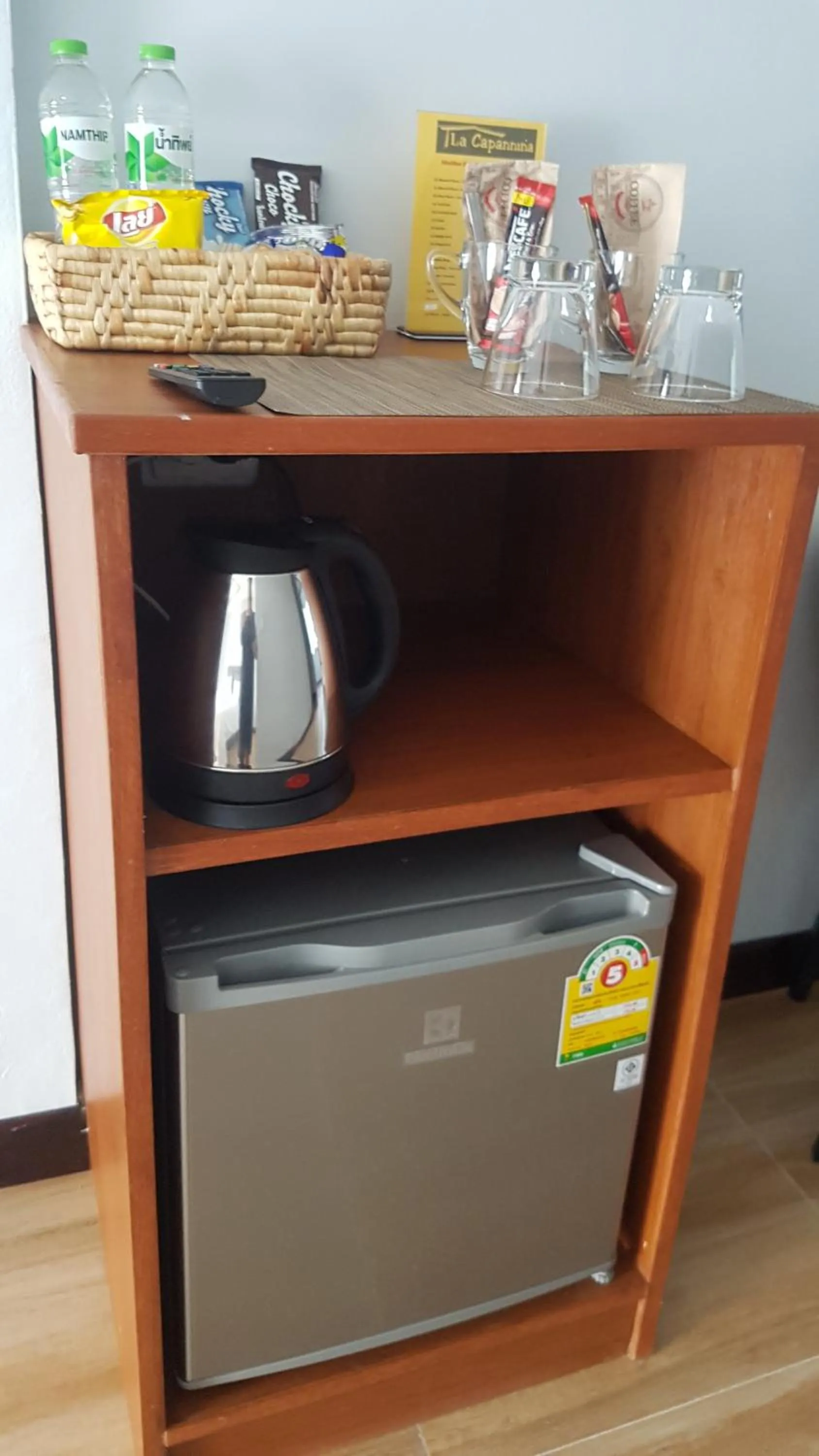 Coffee/tea facilities in La Capannina Hotel Patong