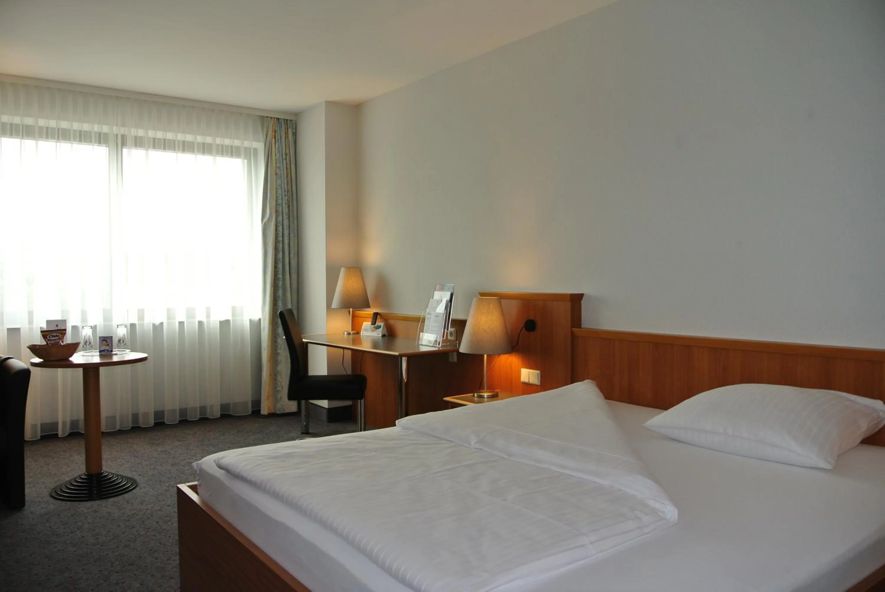 Photo of the whole room, Bed in City Hotel Suhl