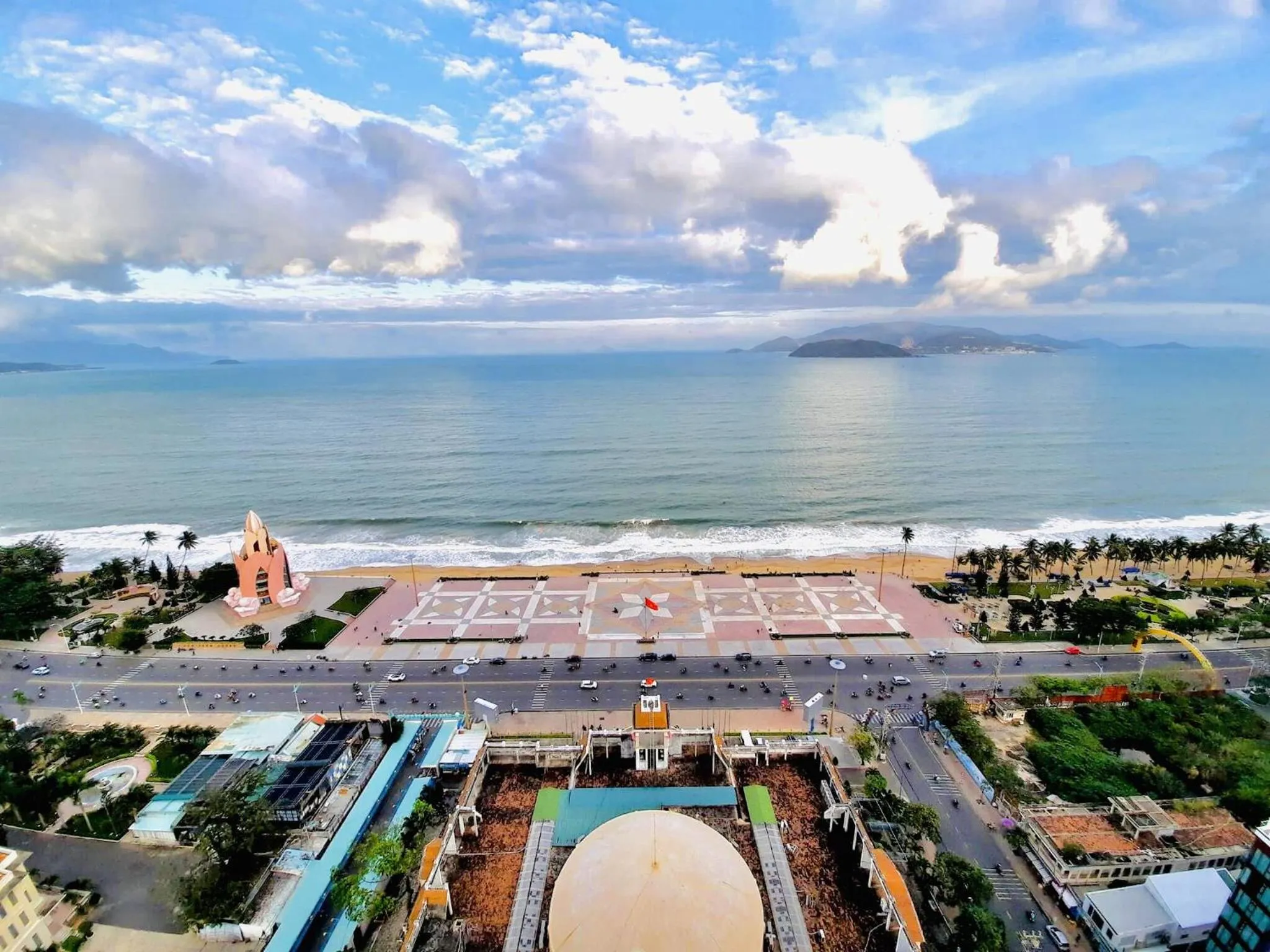 Natural landscape in Homie Panorama Beachfront Residences Nha Trang