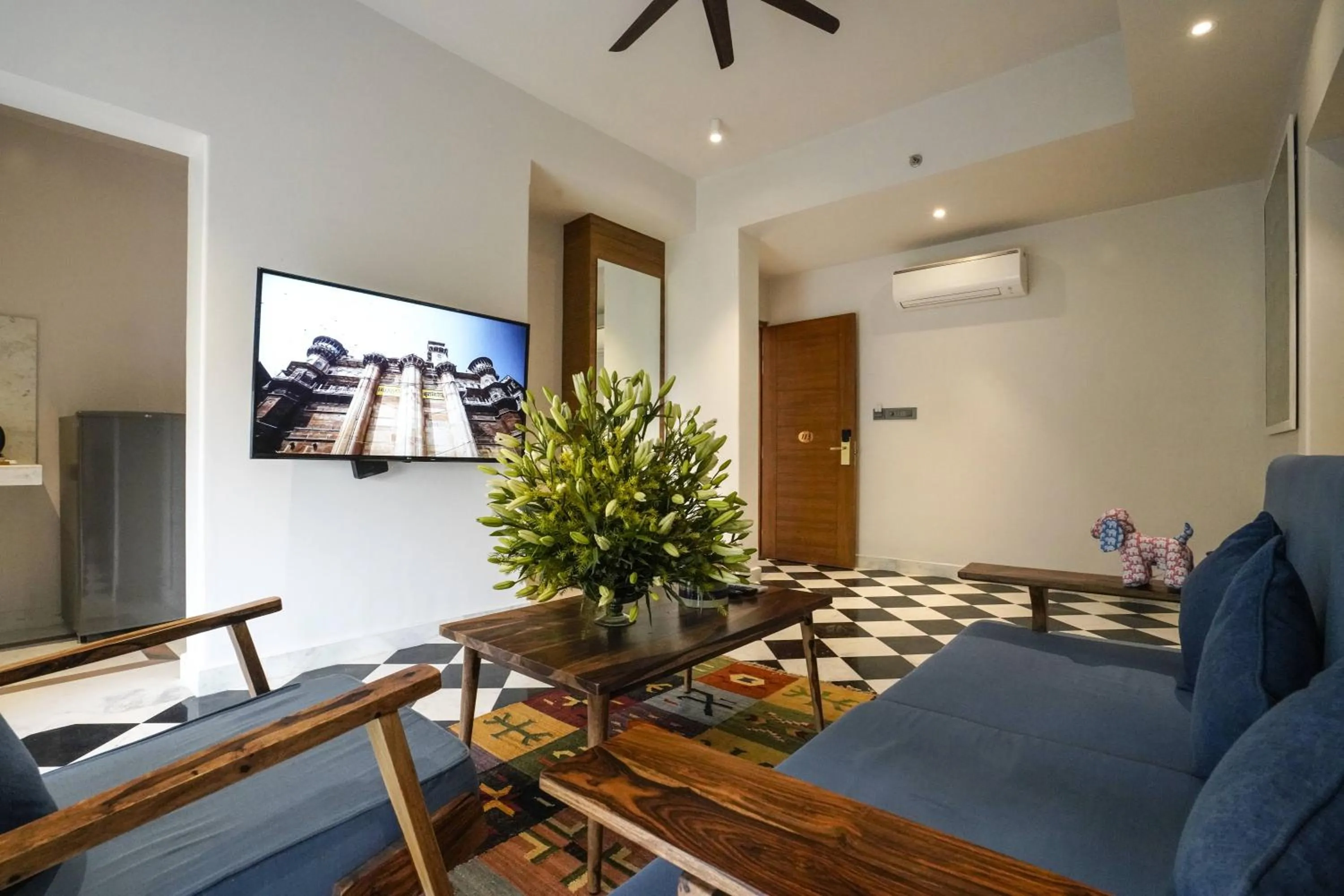 TV and multimedia in Brij Nest, Jaipur - An All Suite Boutique Hotel