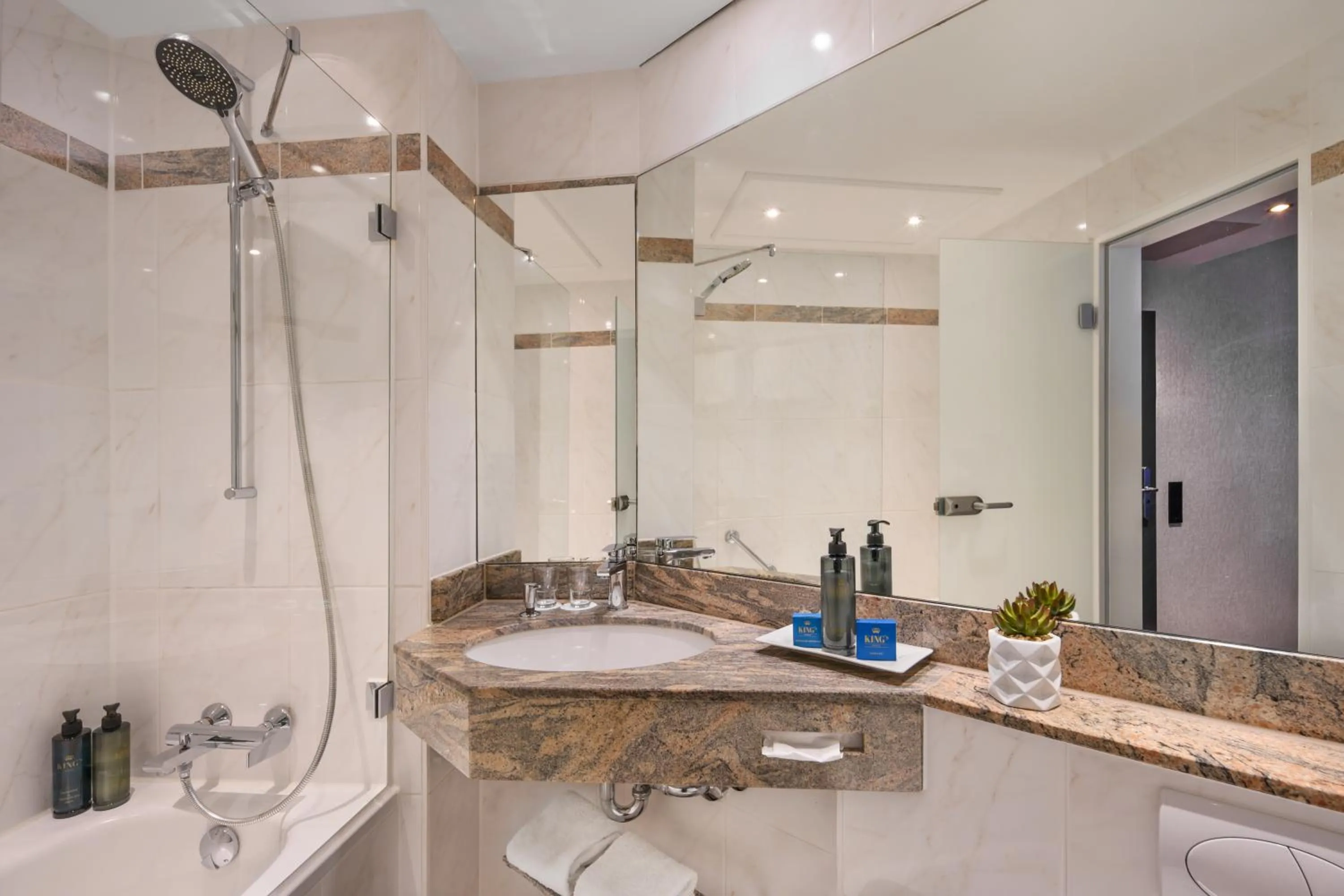 Bathroom in KING's Hotel First