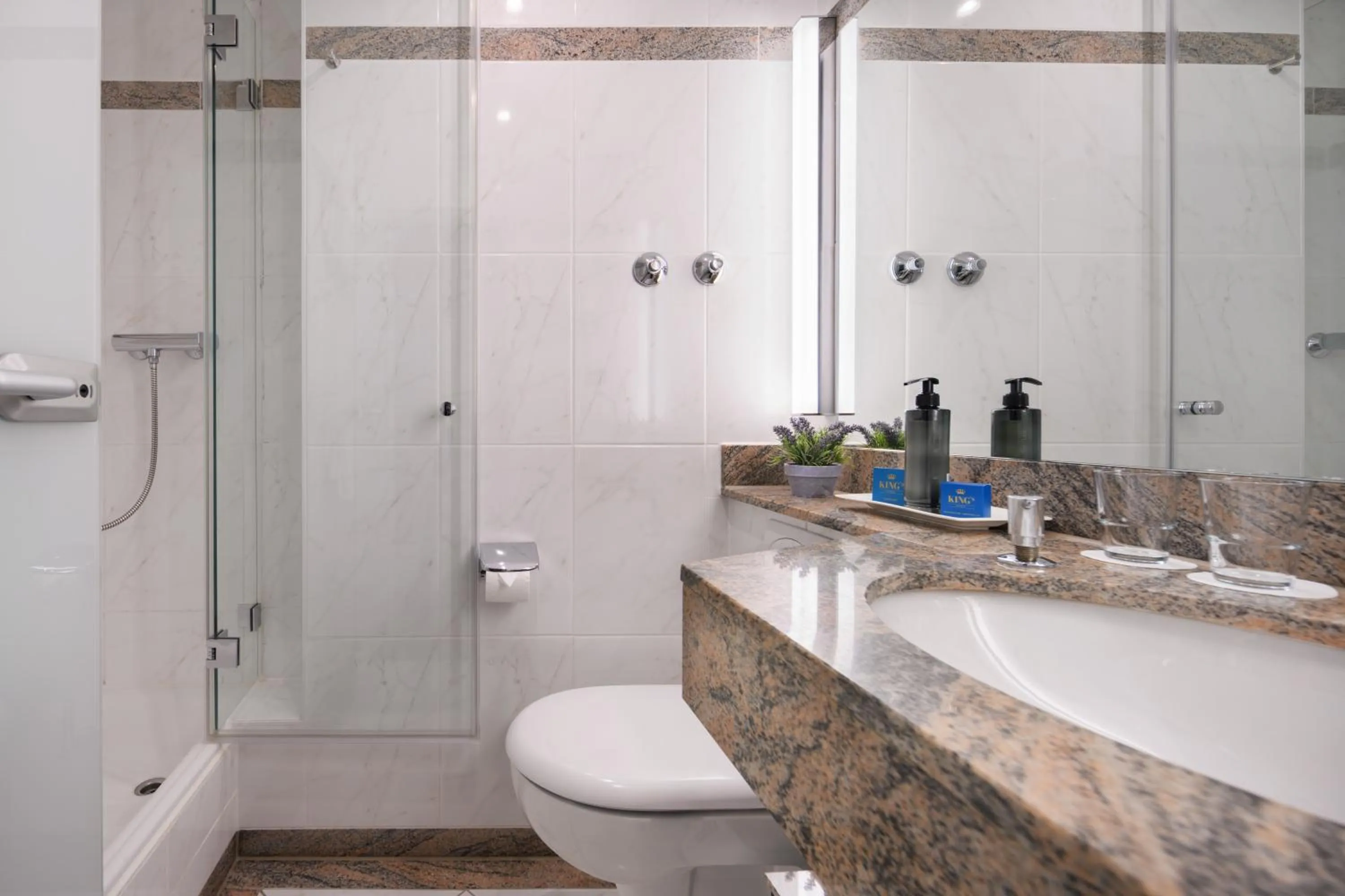 Bathroom in KING's Hotel First