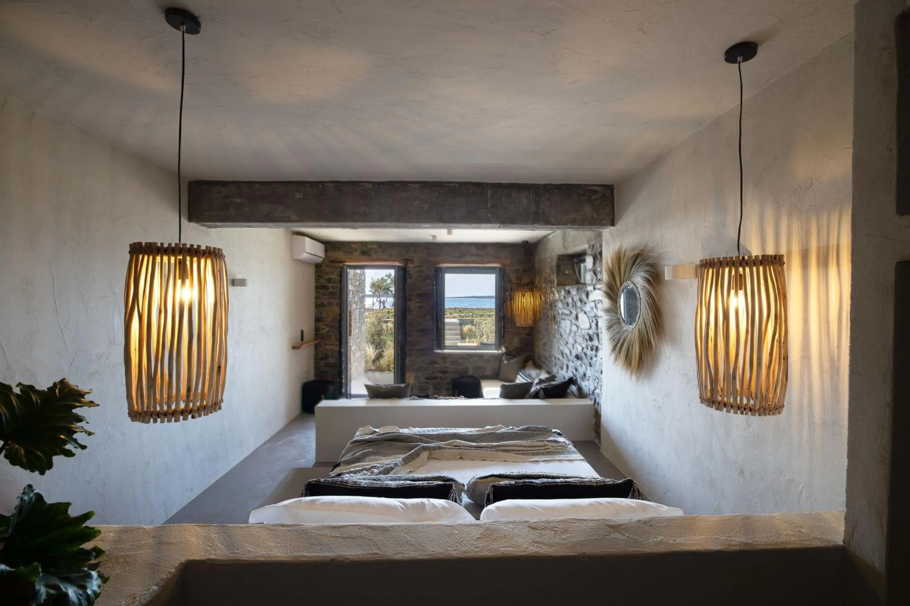 Photo of the whole room, Bed in Seesoo Paros Beachfront Resort