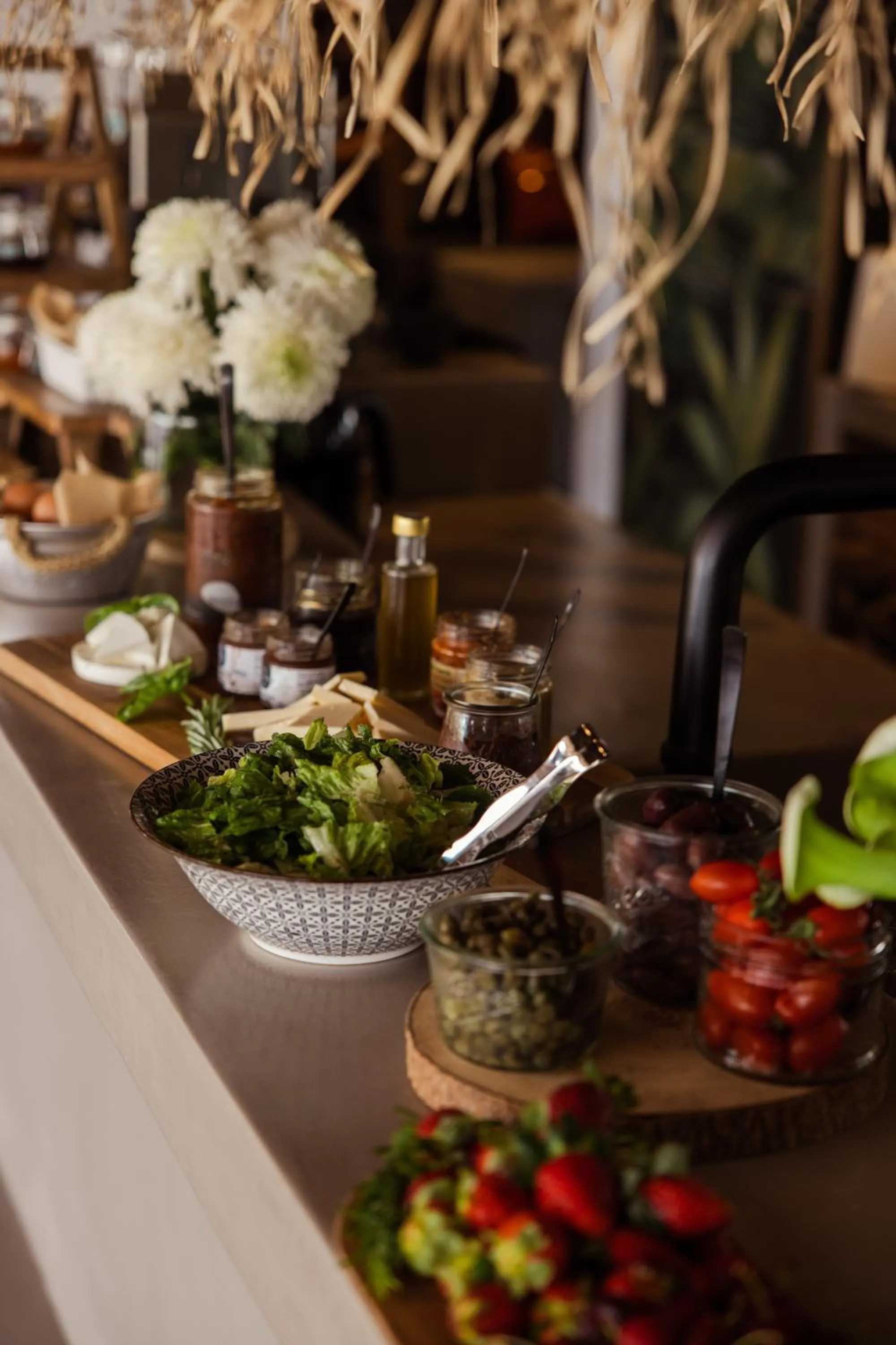 Buffet breakfast in Seesoo Paros Beachfront Resort