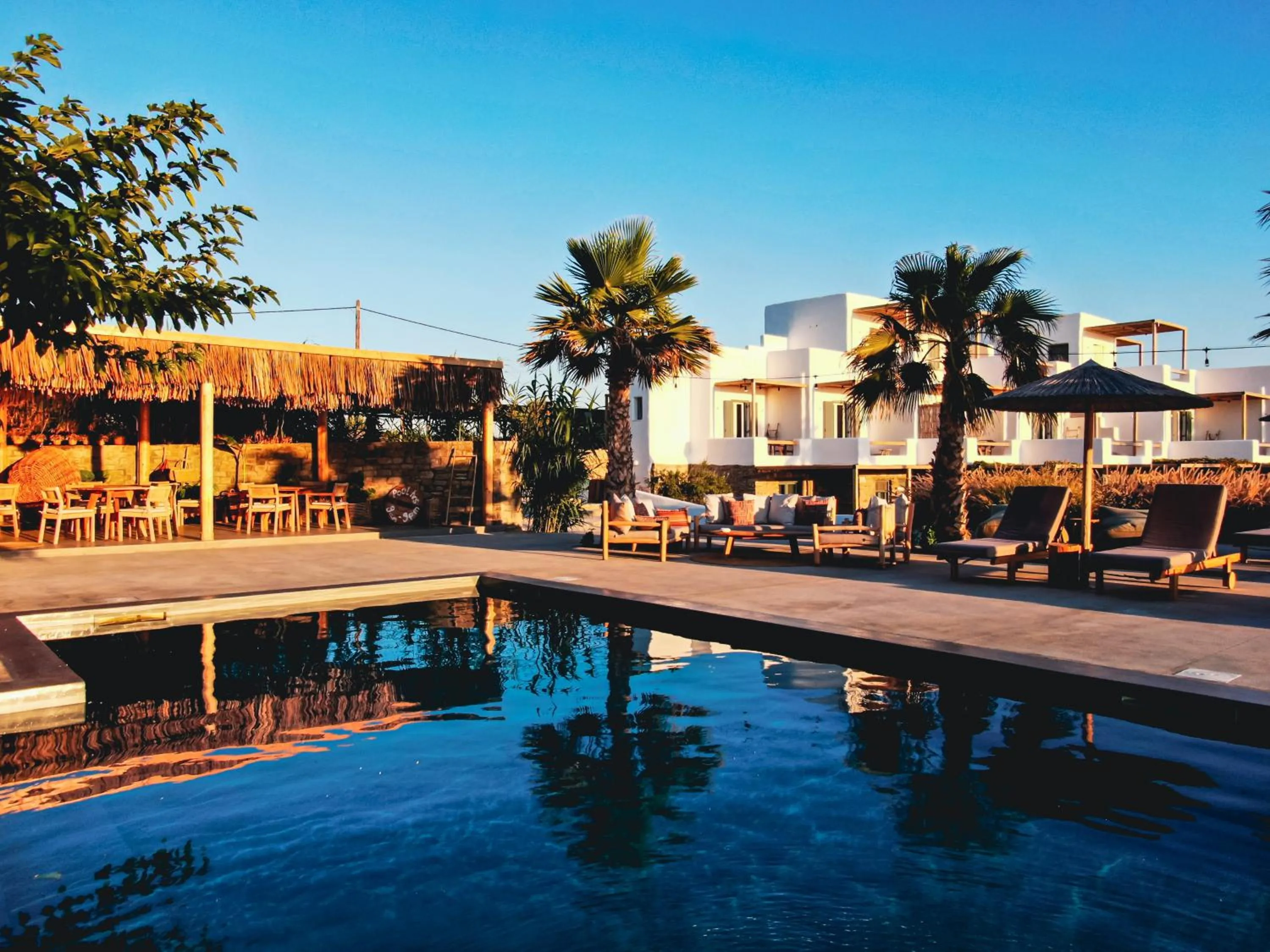 Swimming pool in Seesoo Paros Beachfront Resort