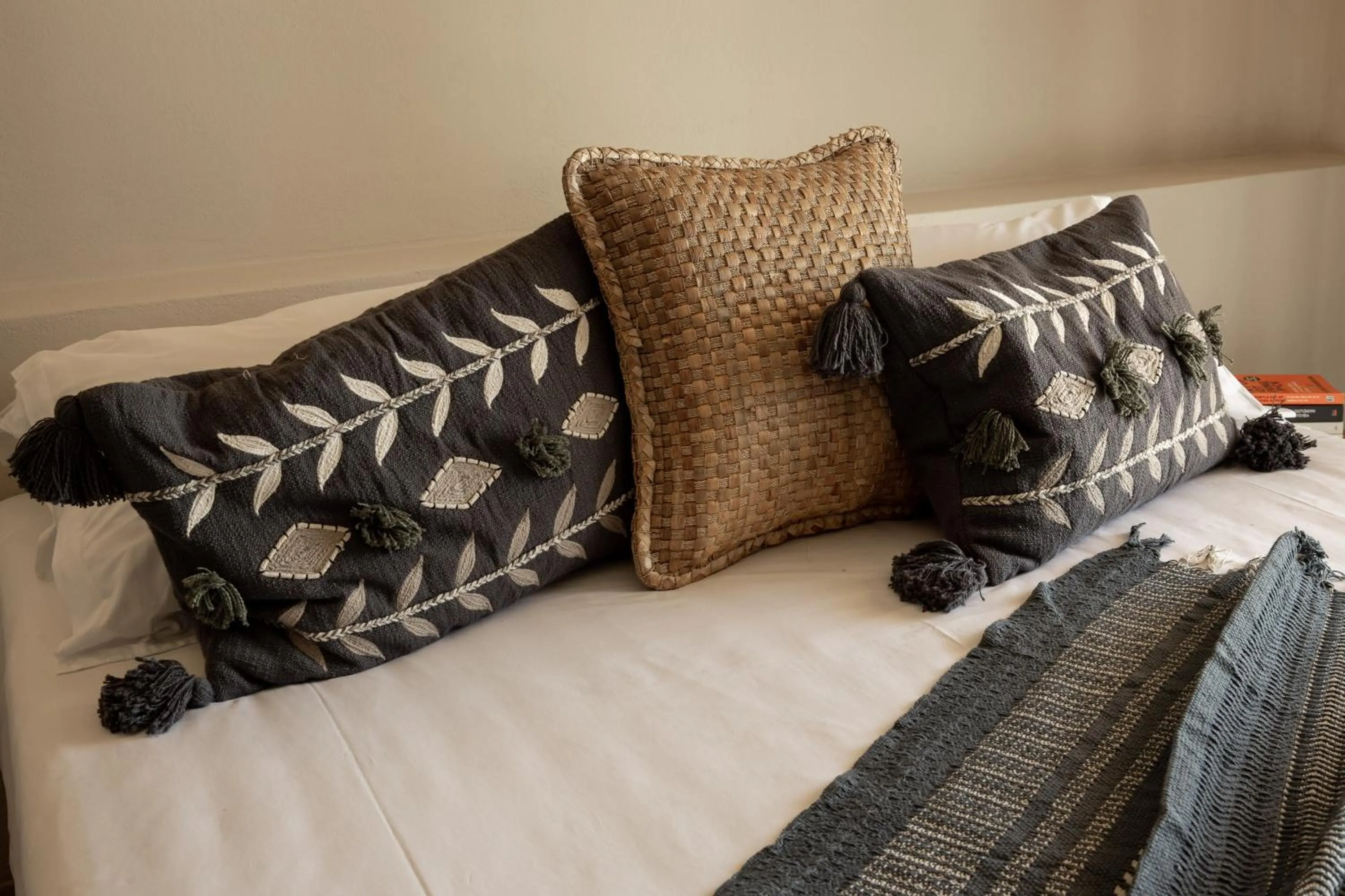 Bed in Seesoo Paros Beachfront Resort