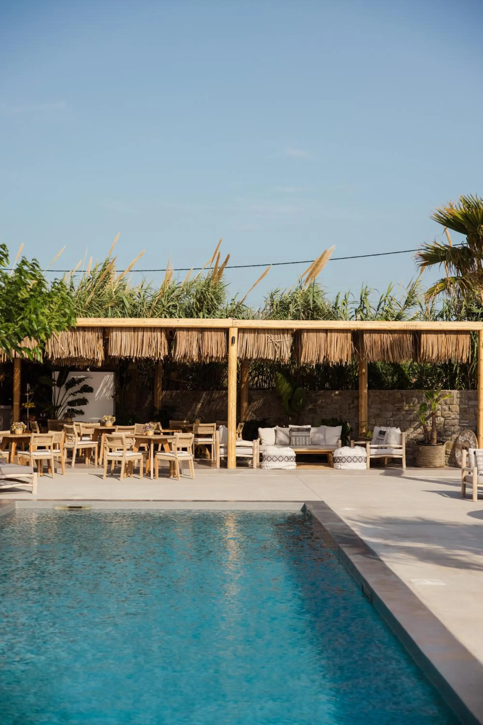 Swimming pool in Seesoo Paros Beachfront Resort