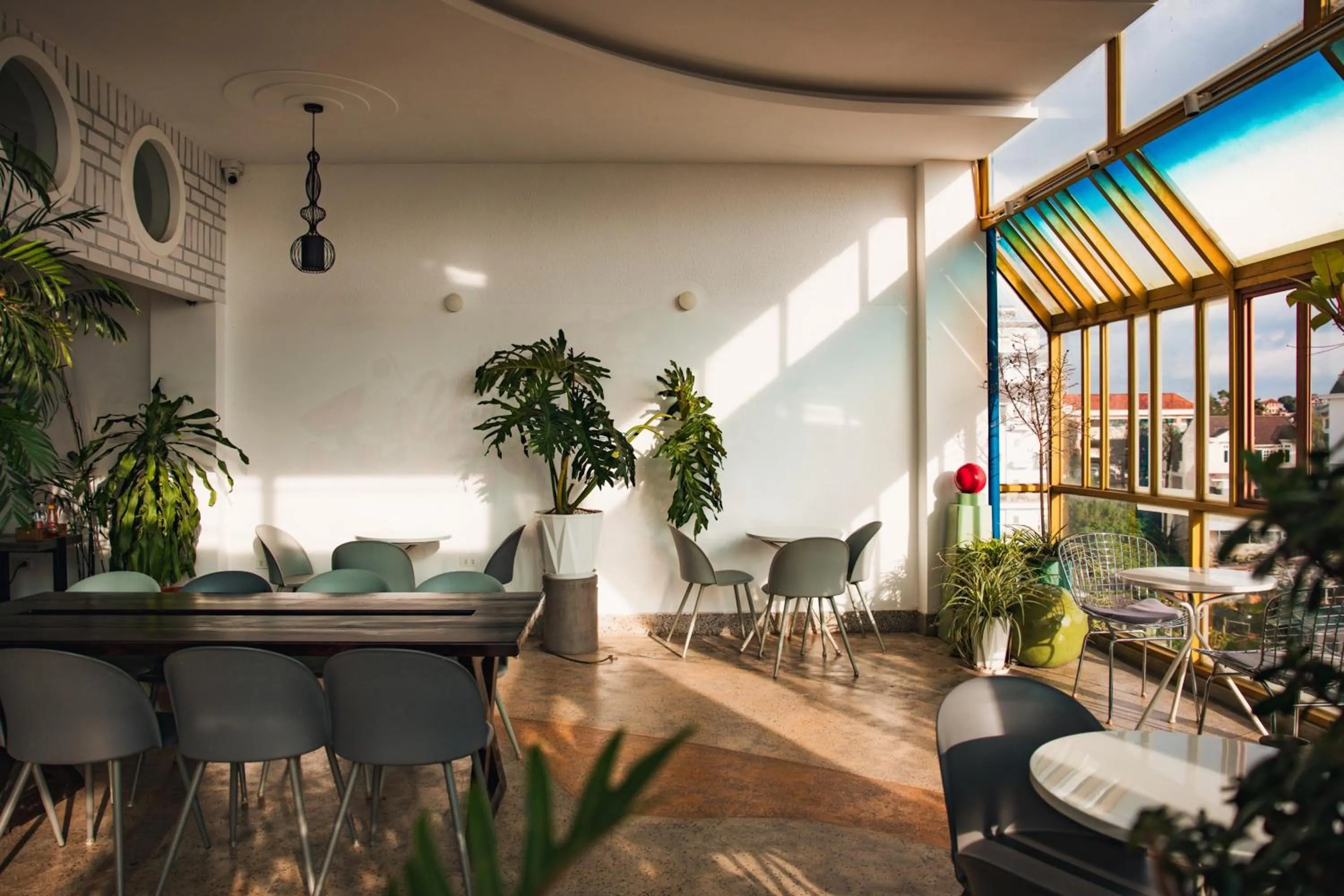 Living room in Casanova Dalat Hotel