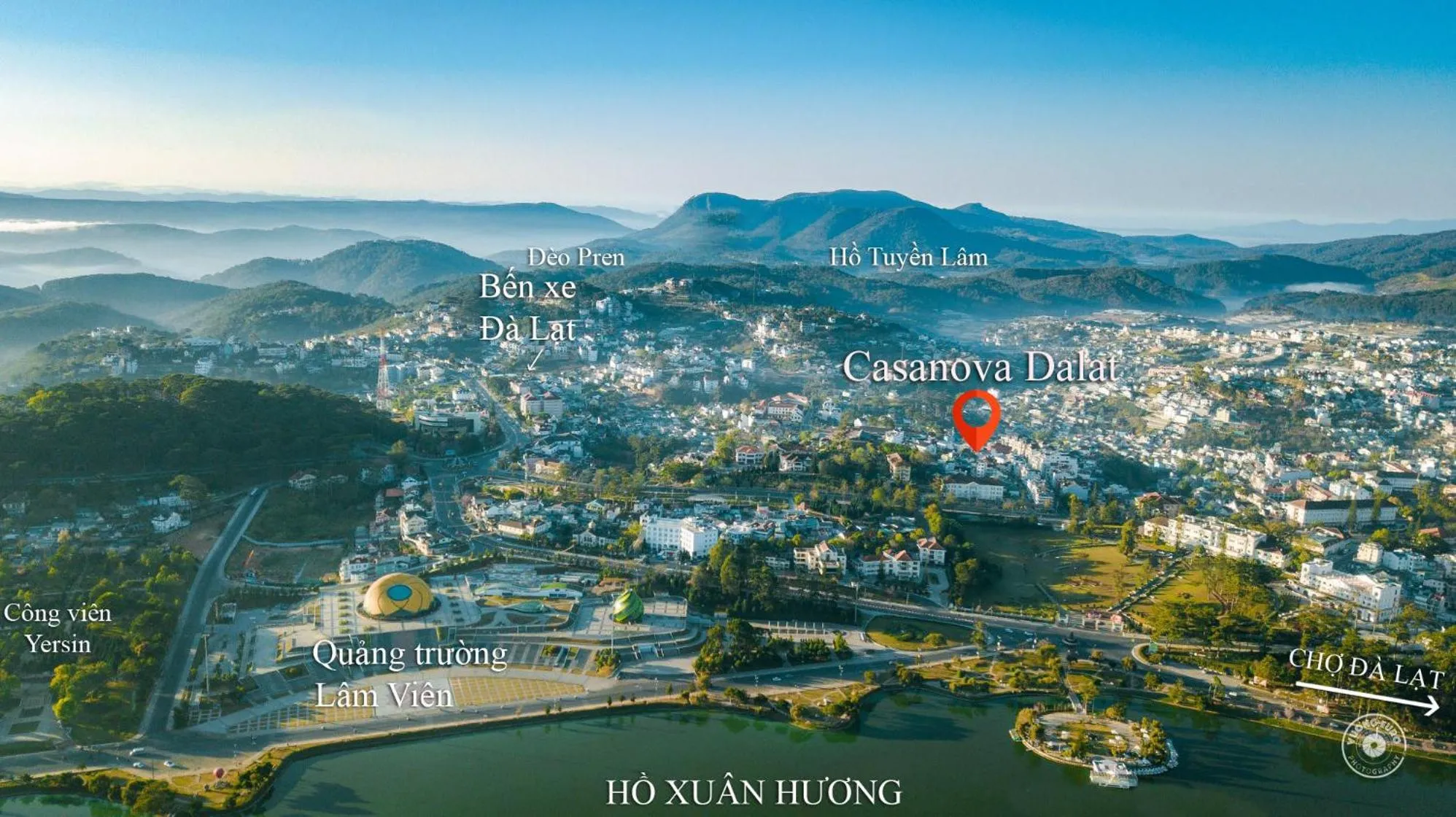 Neighbourhood in Casanova Dalat Hotel