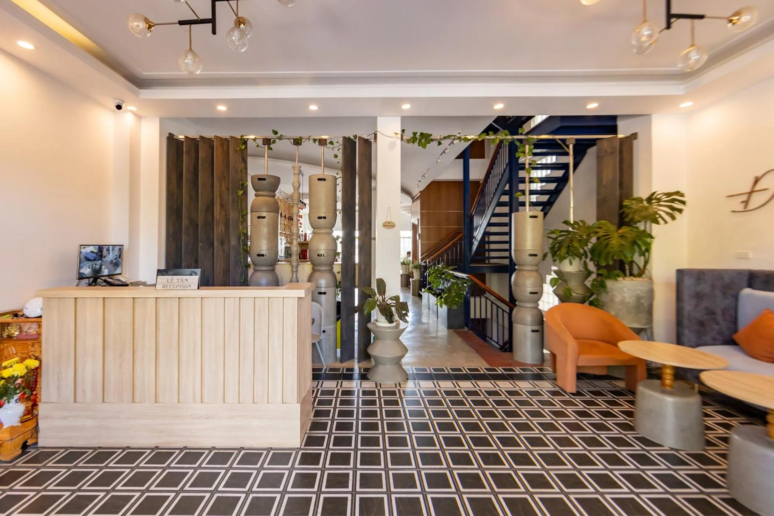 Lobby or reception in Casanova Dalat Hotel