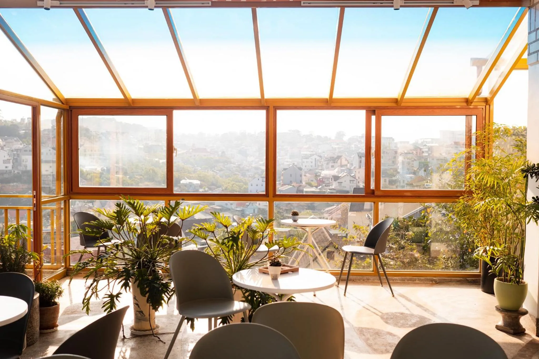 Garden in Casanova Dalat Hotel