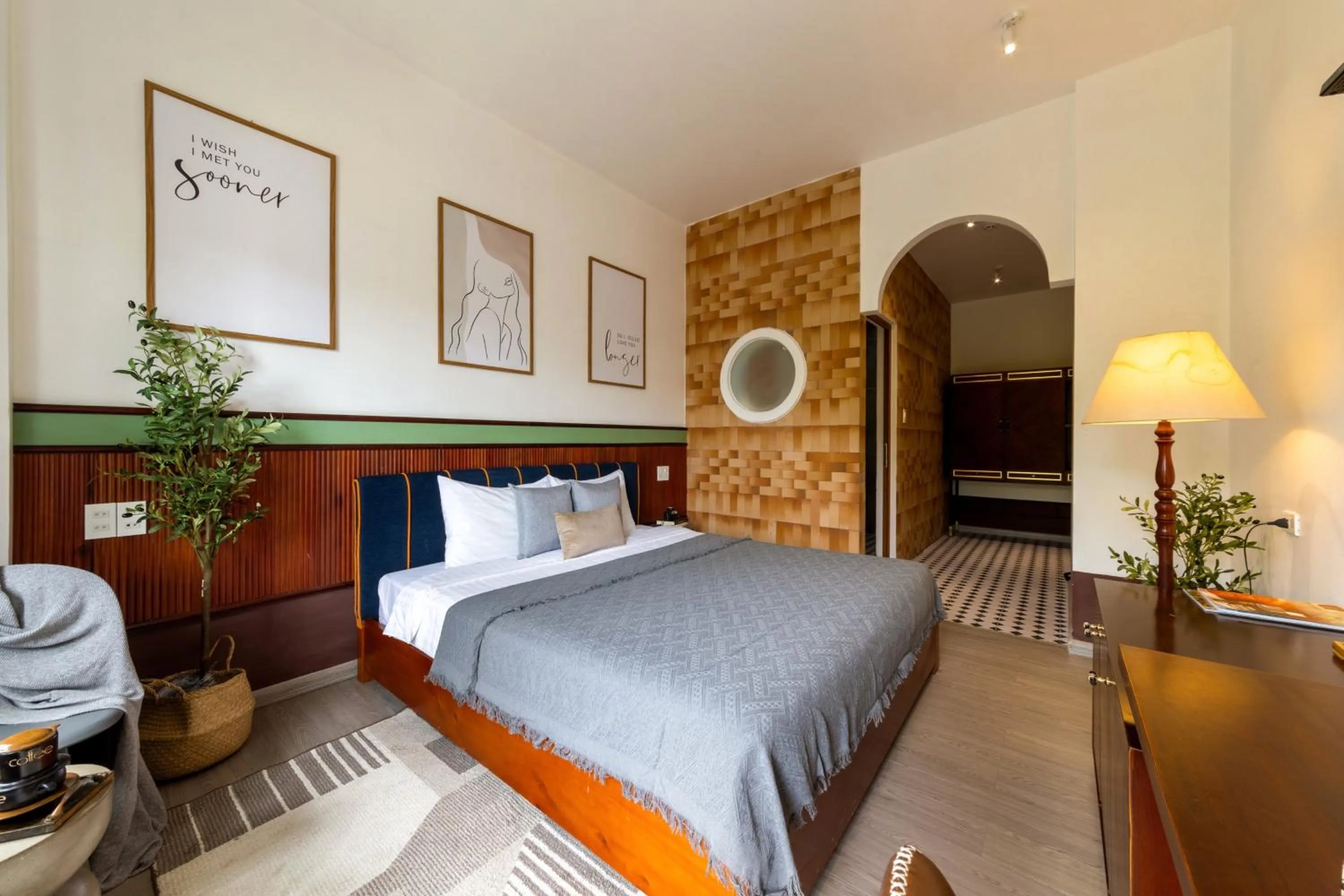 Photo of the whole room, Bed in Casanova Dalat Hotel