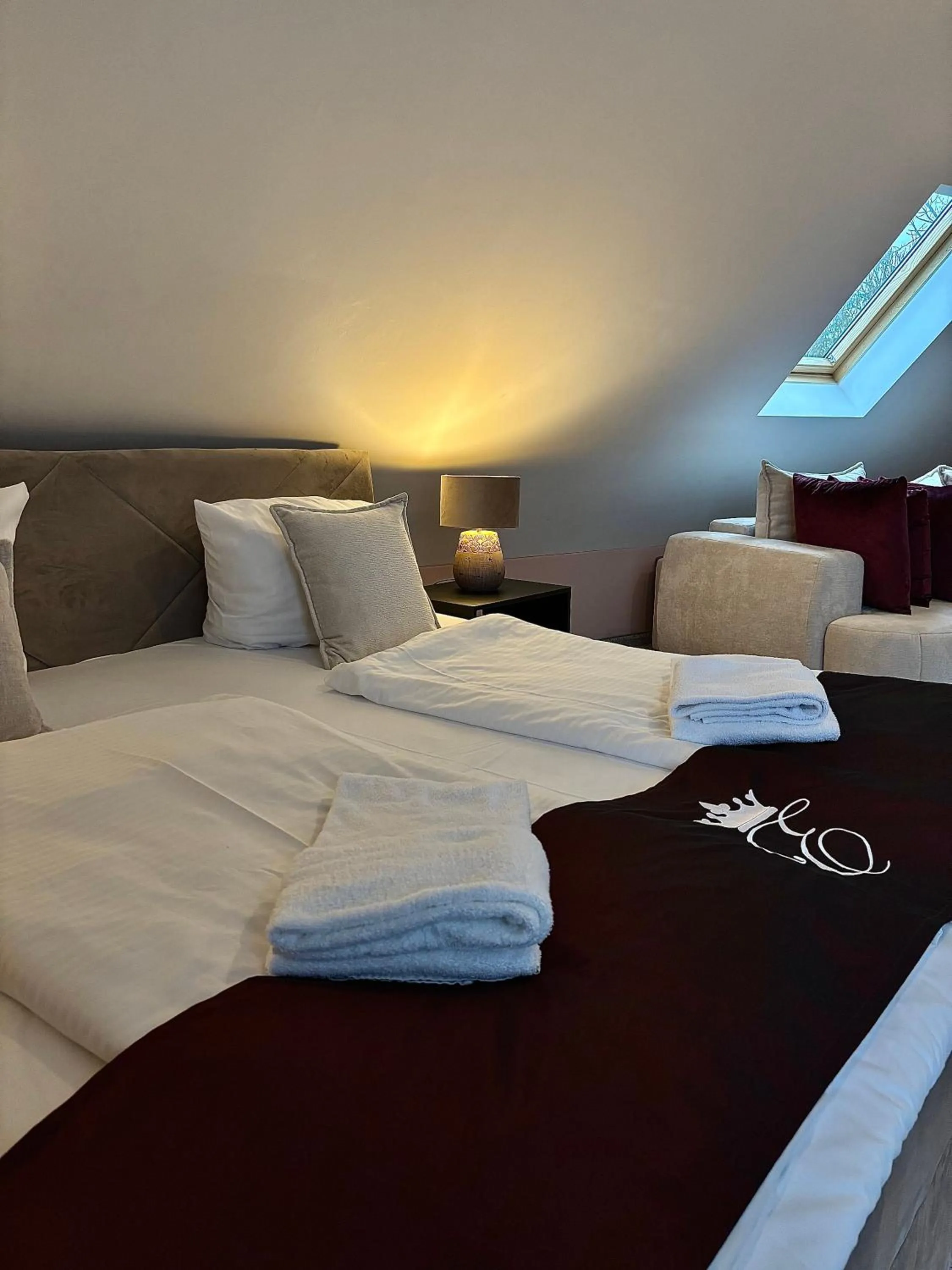 Bed in Empress Boutique Hotel