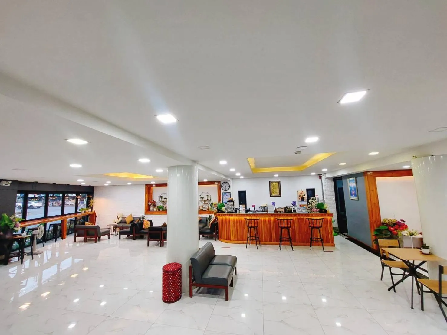 Lobby or reception in Windsor Hotel