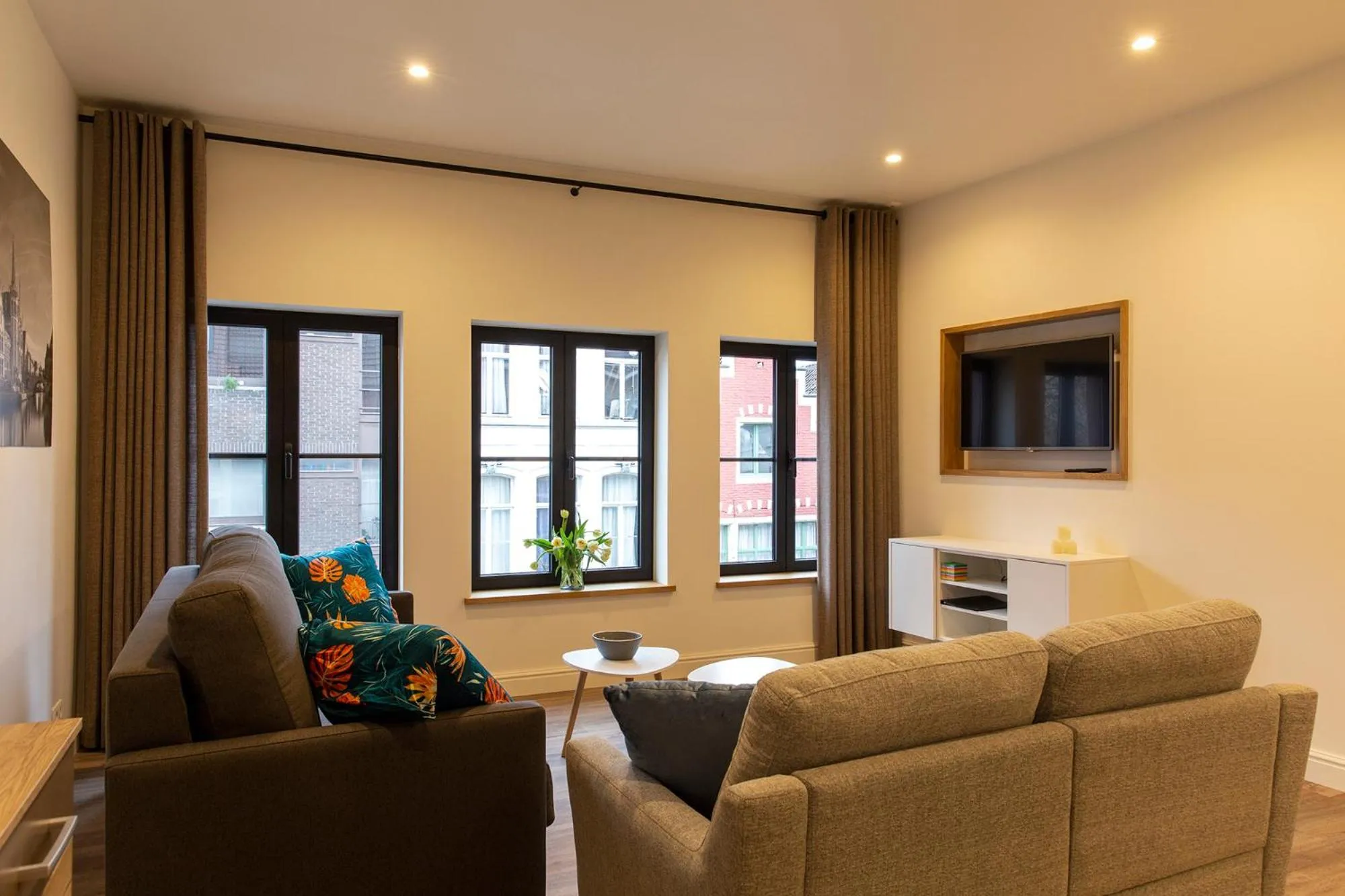 Living room in B&B Steendam 66