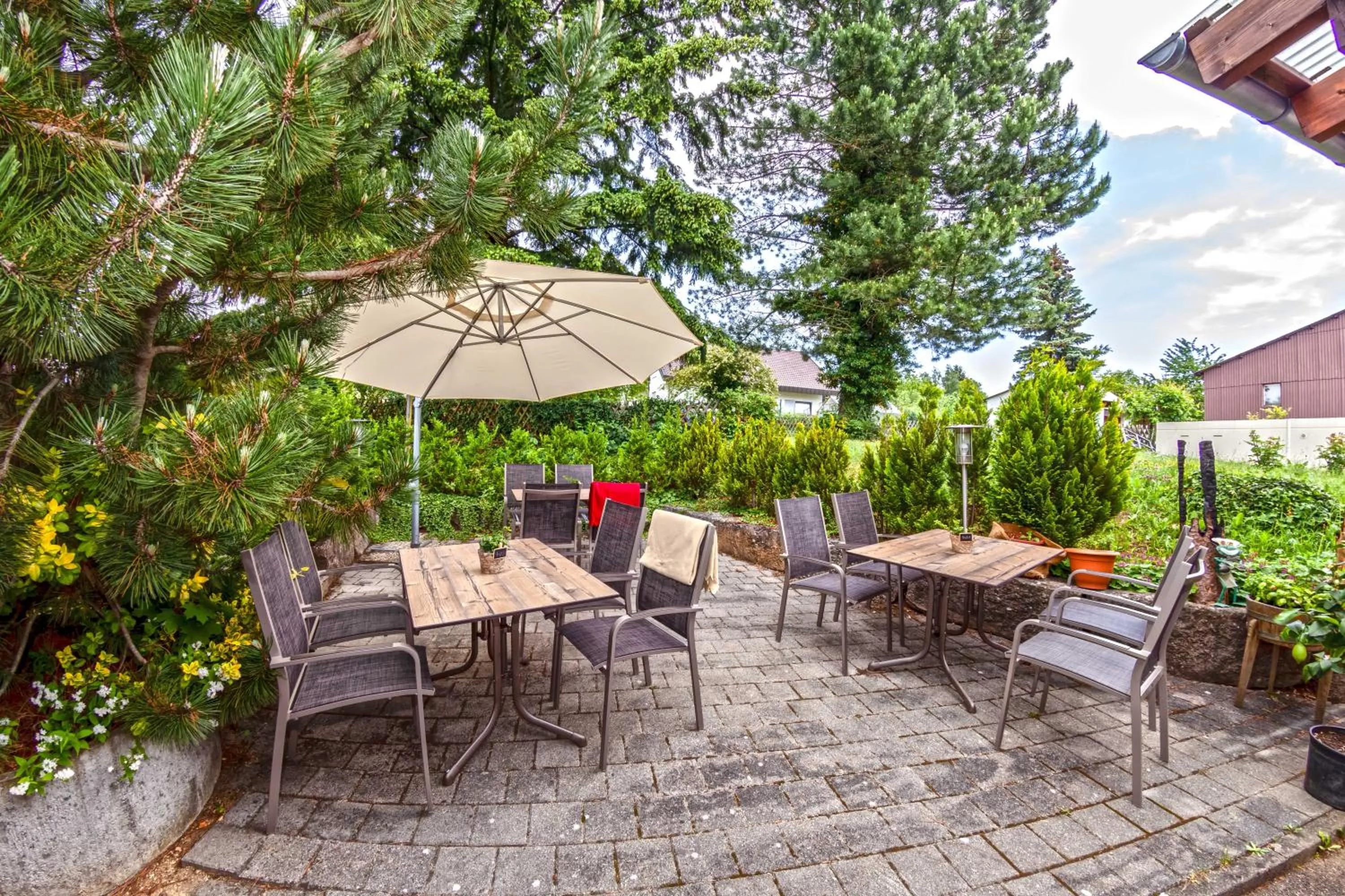 Garden in Hotel Grauleshof