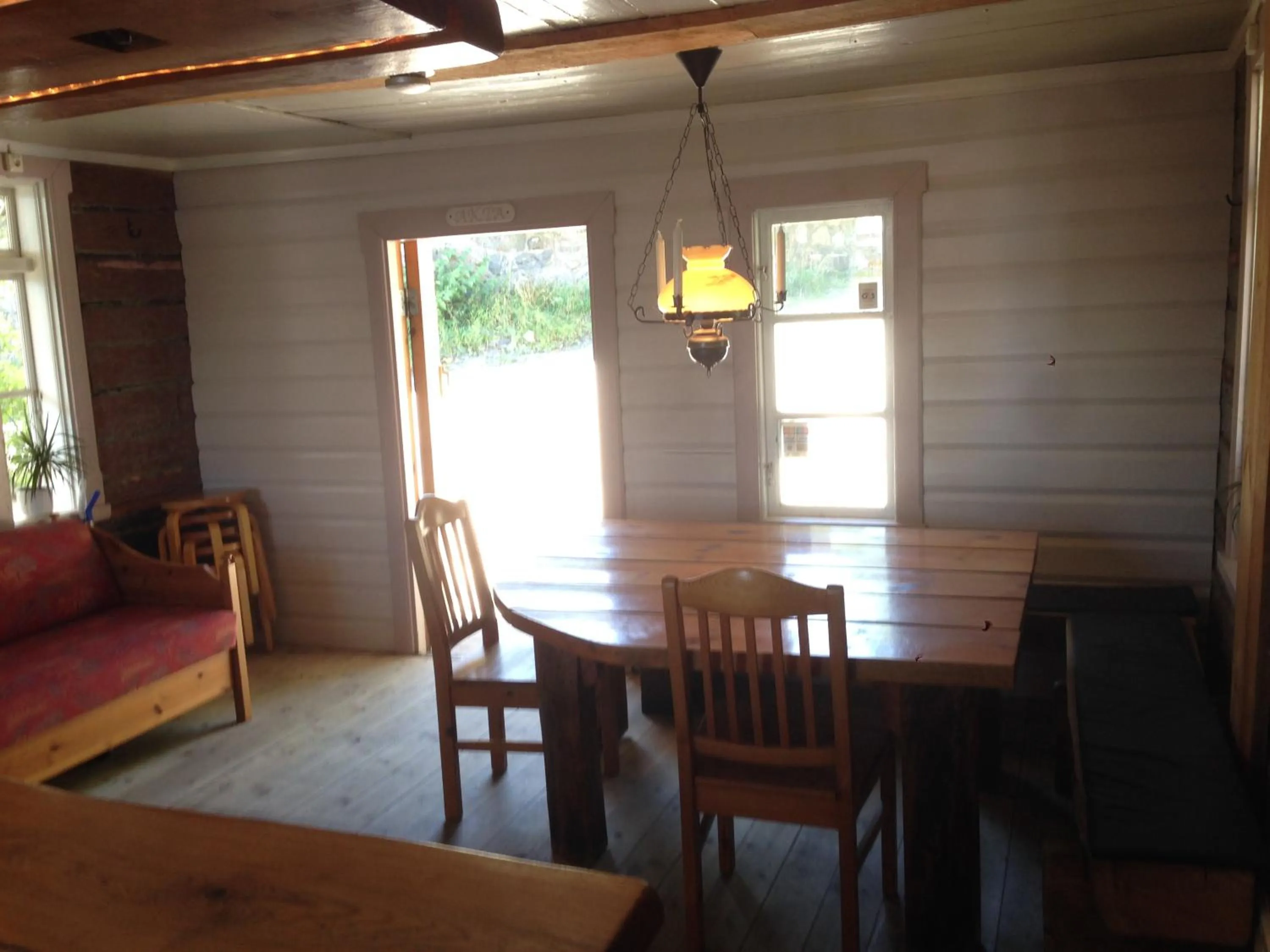 Kitchen or kitchenette in Vandrarhemmet Lotsen