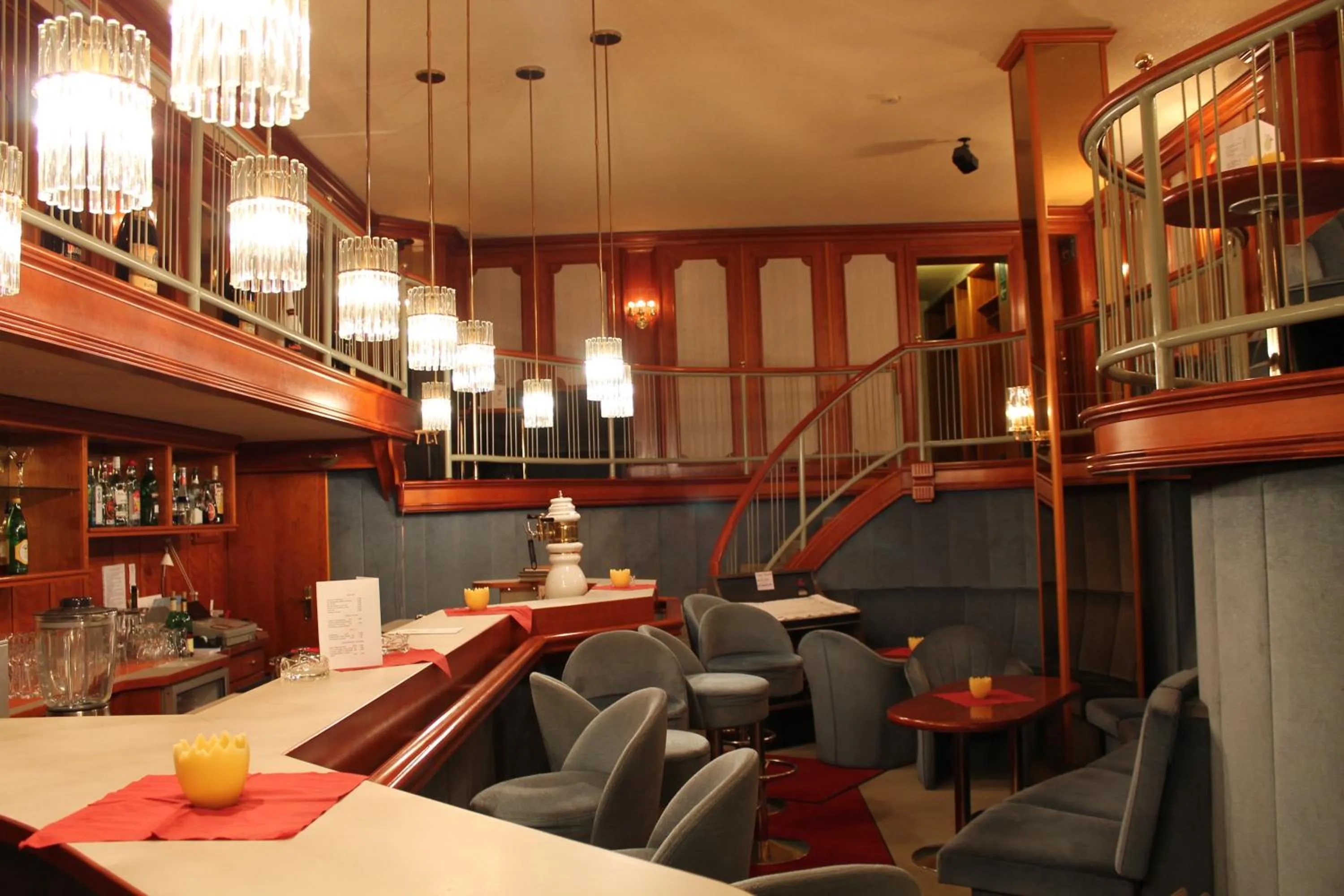 Lounge or bar in Moselromantik Hotel Weissmühle