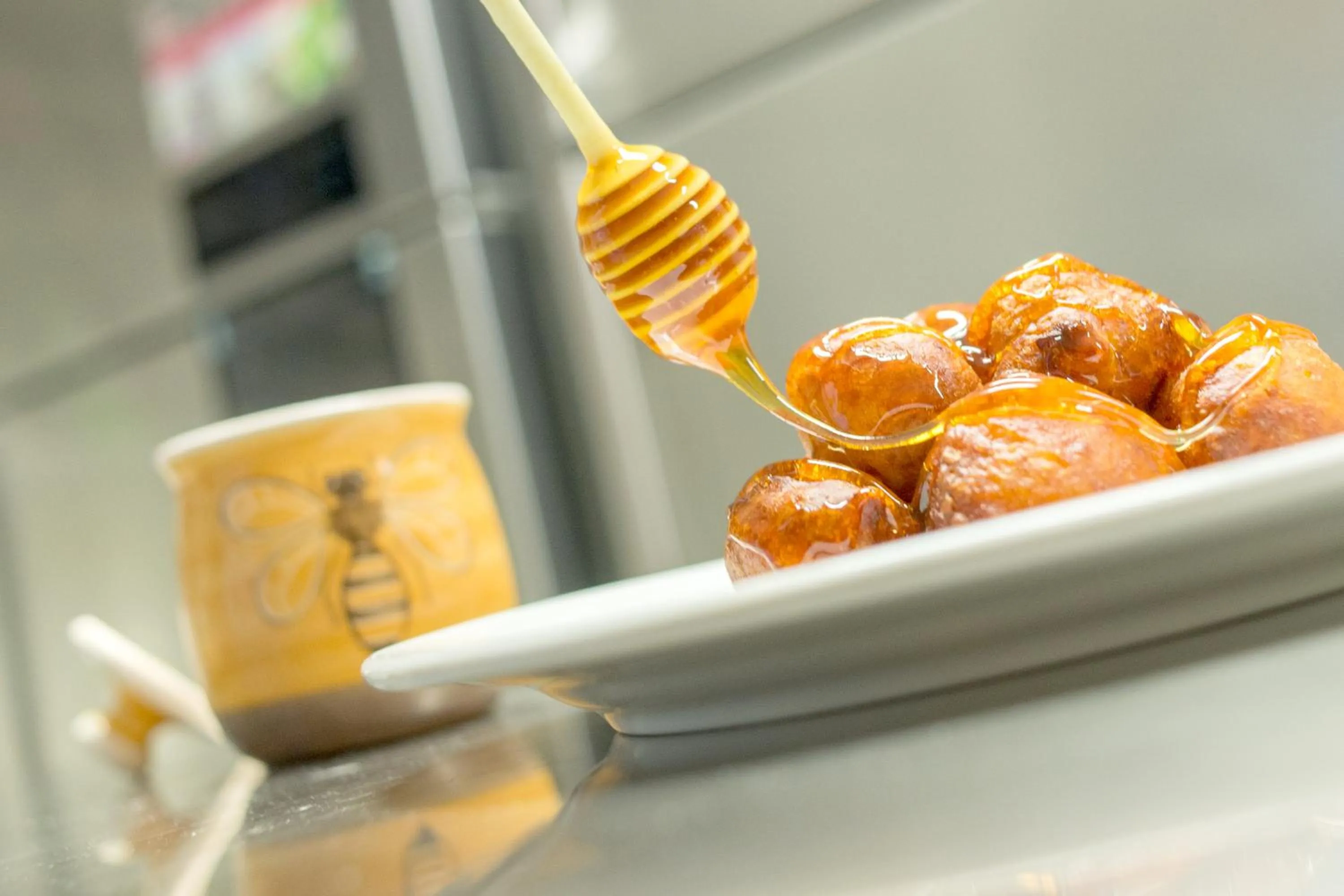 Food close-up in Villa Renos Hotel