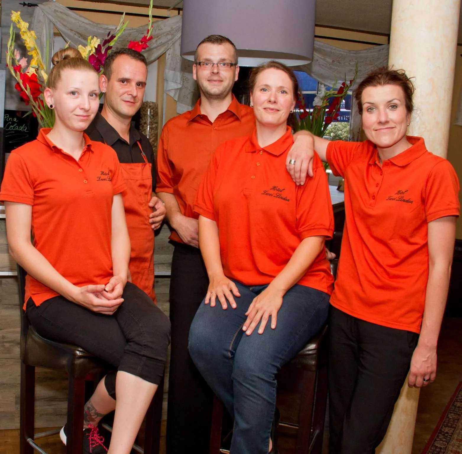 Staff in Hotel Zwei Linden