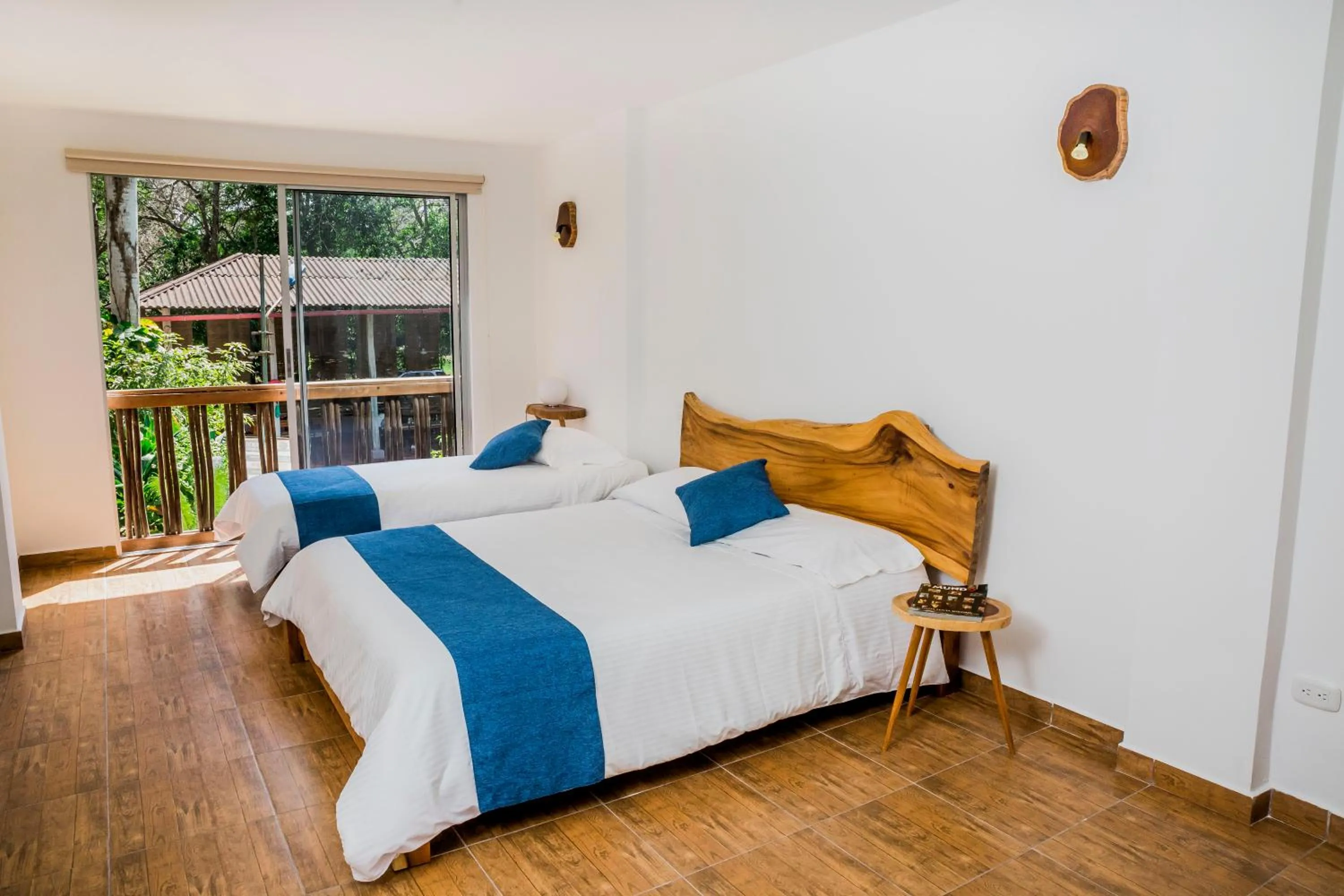 Bed in Hotel Restaurante Selva Negra