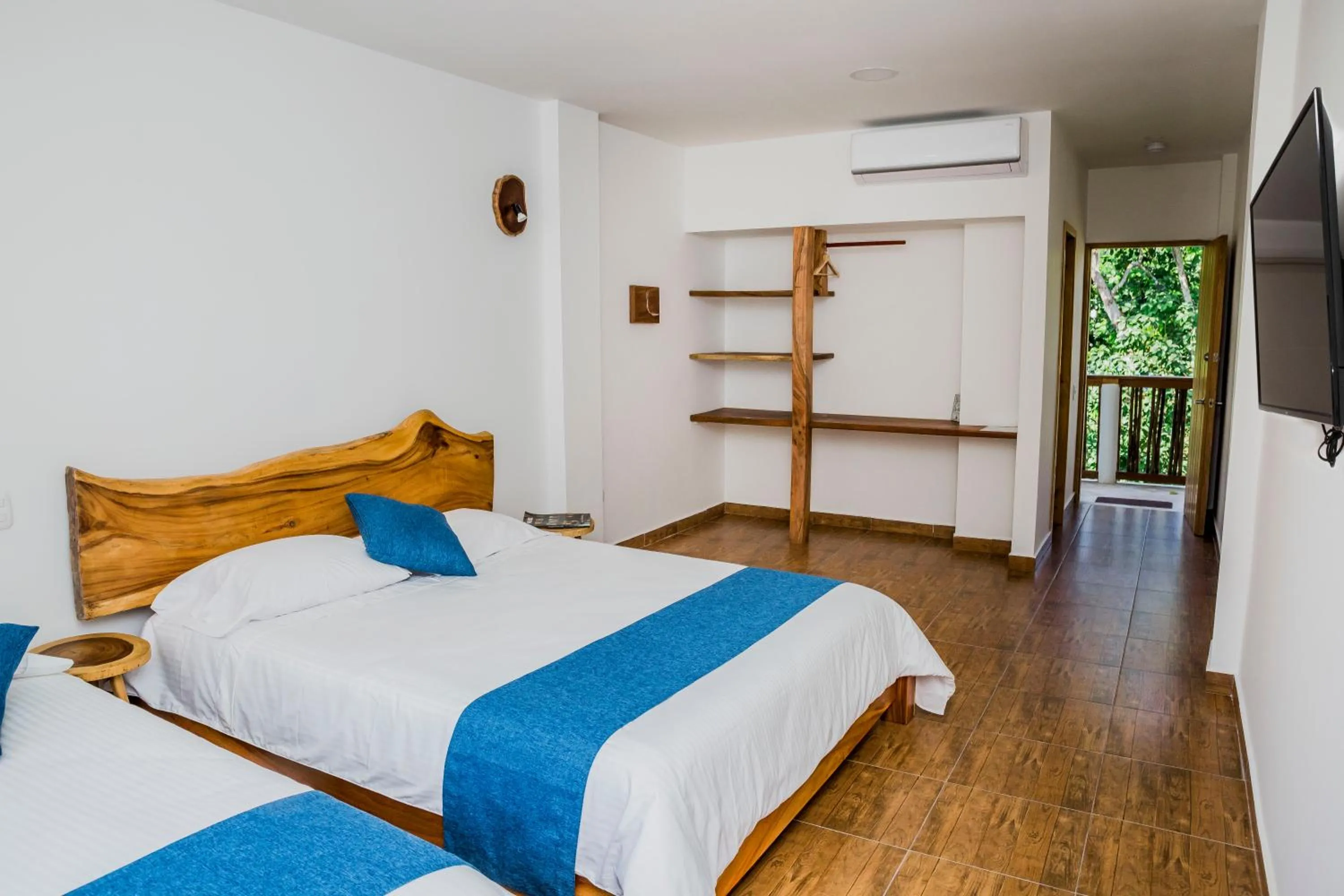 Bed in Hotel Restaurante Selva Negra