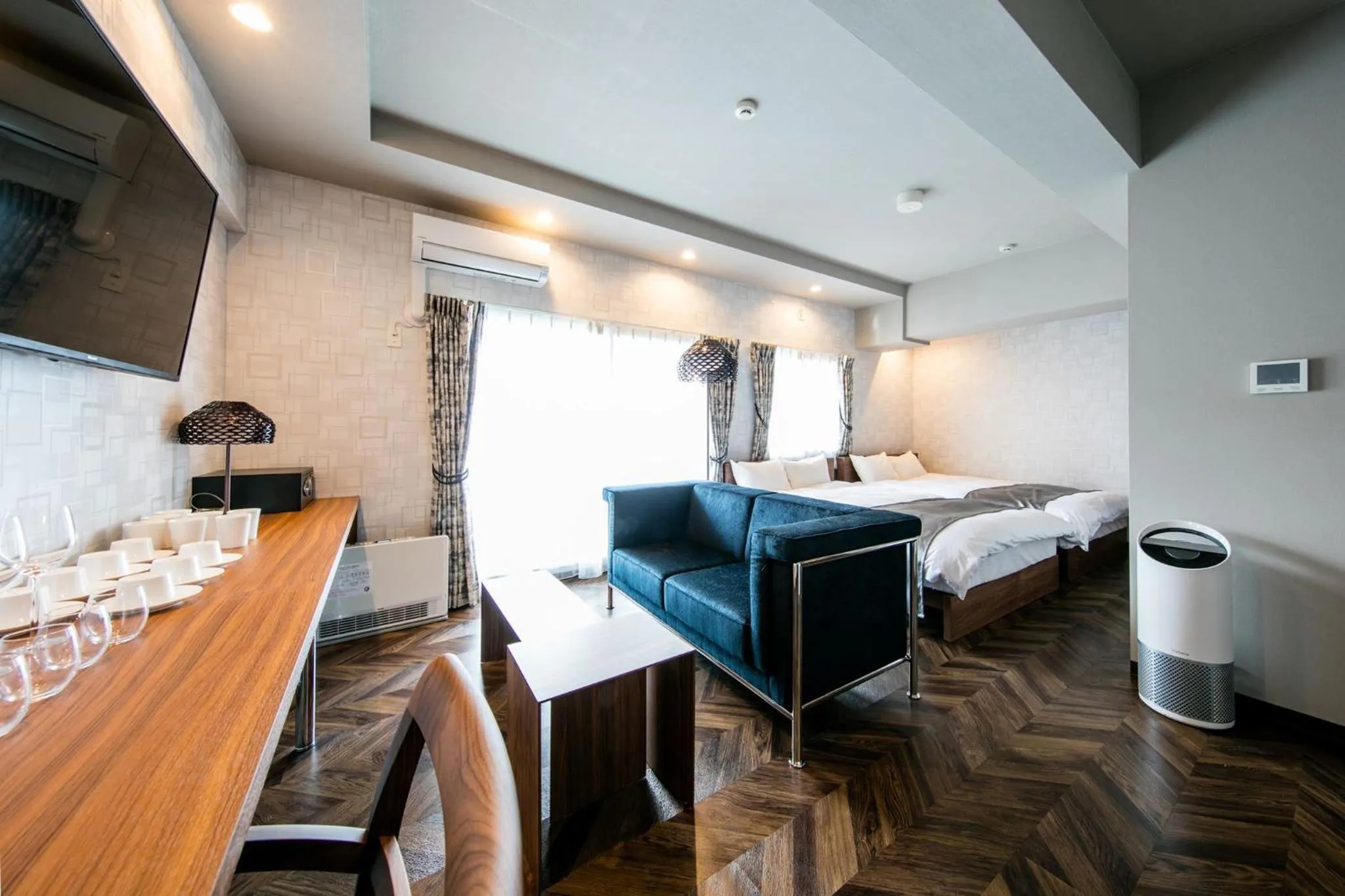 Living room, Bed in VILLA KOSHIDO kotoni