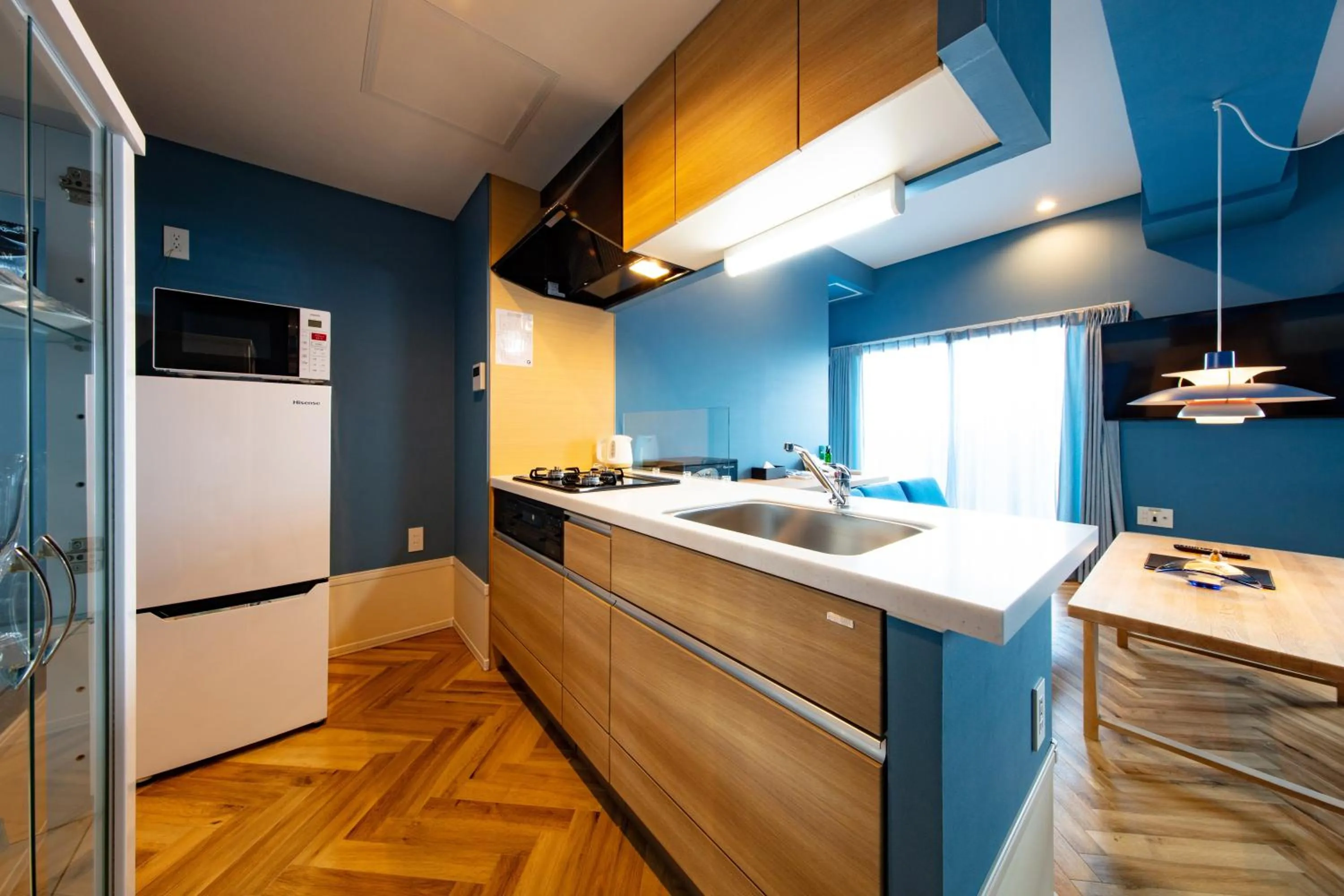 Kitchen or kitchenette in VILLA KOSHIDO kotoni