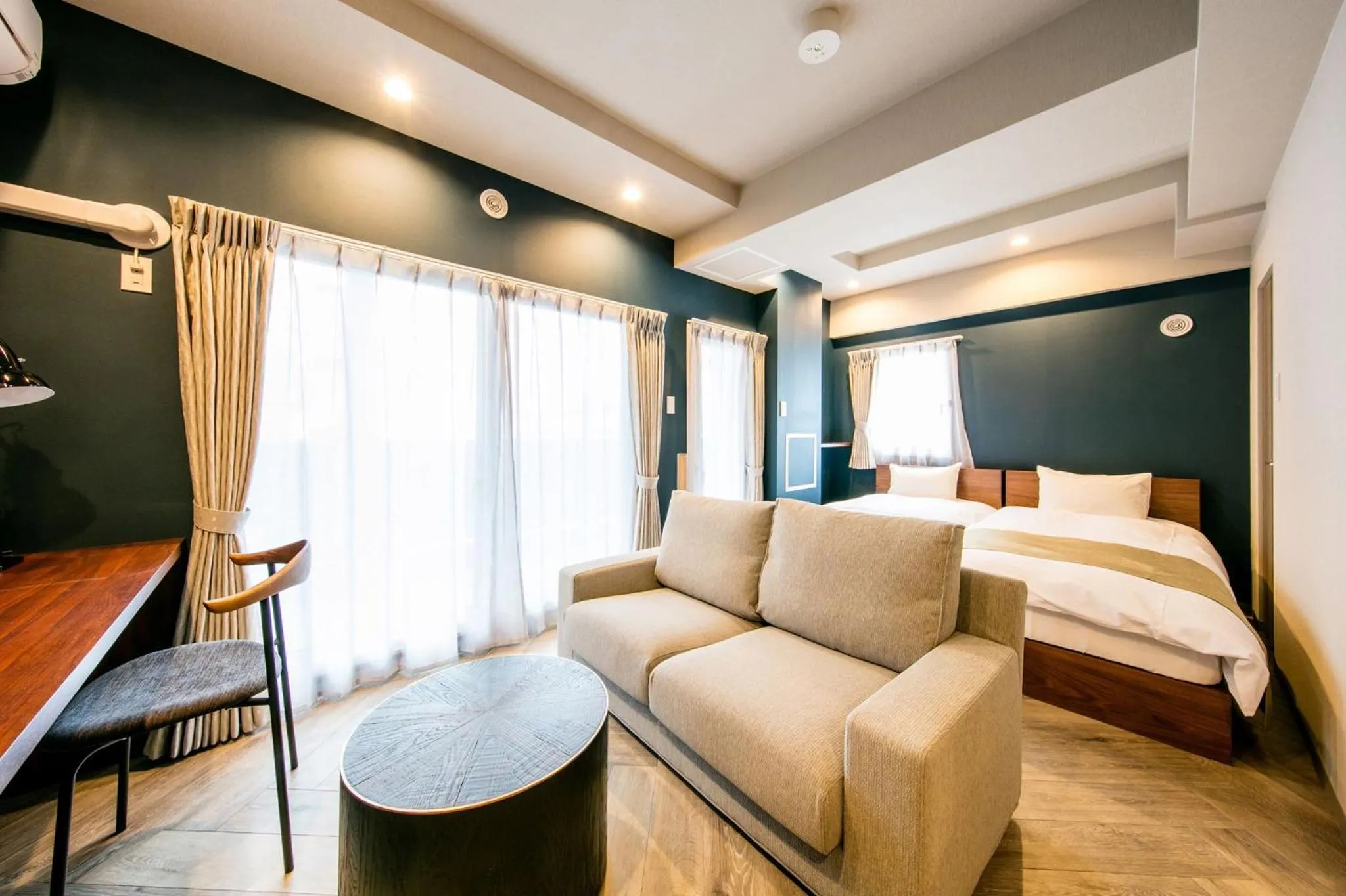 Living room, Bed in VILLA KOSHIDO kotoni