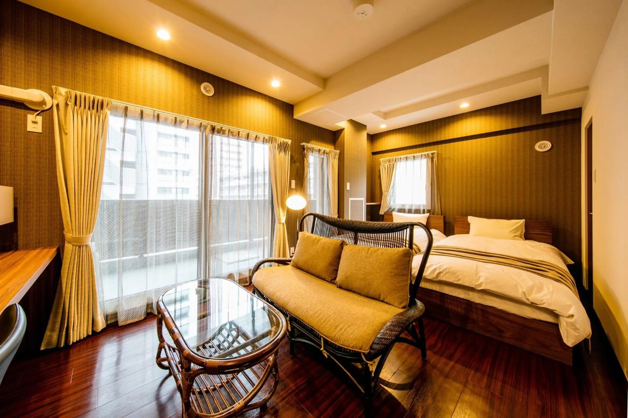 Living room, Bed in VILLA KOSHIDO kotoni