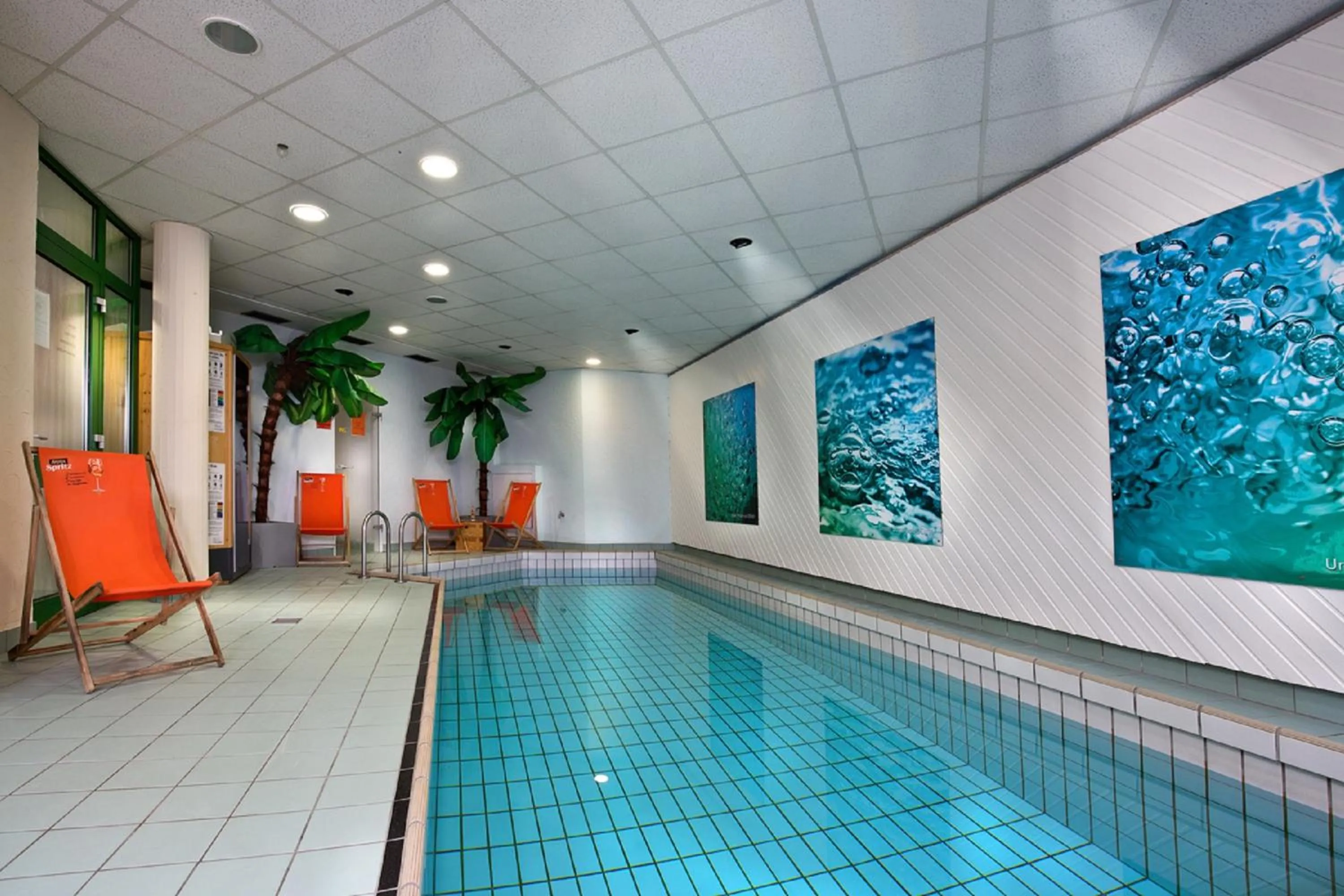 Swimming pool in Ringhotel Zweibruecker Hof