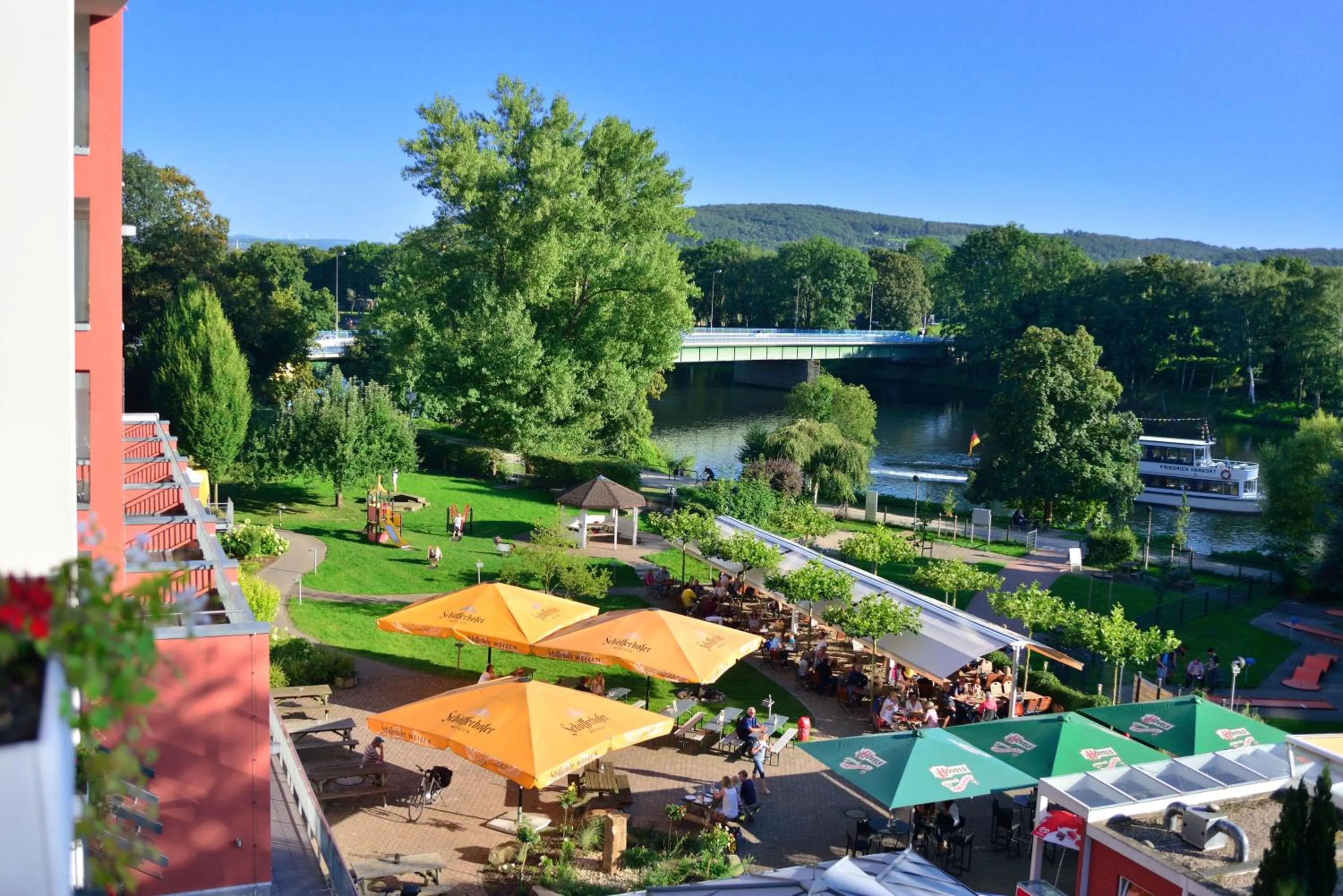 River view in Ringhotel Zweibruecker Hof