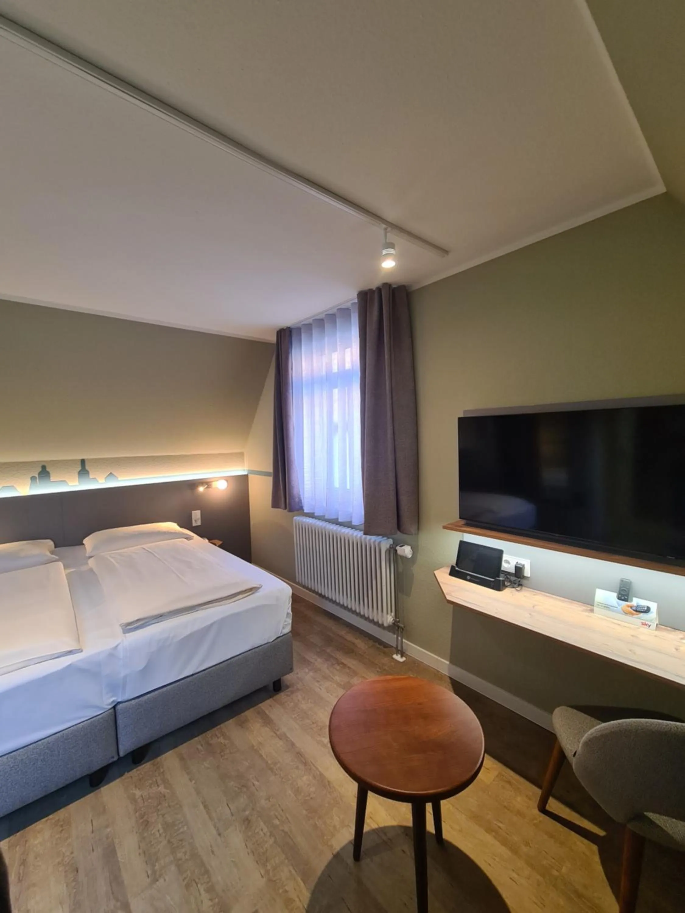 Photo of the whole room, Bed in Stadthotel Engel