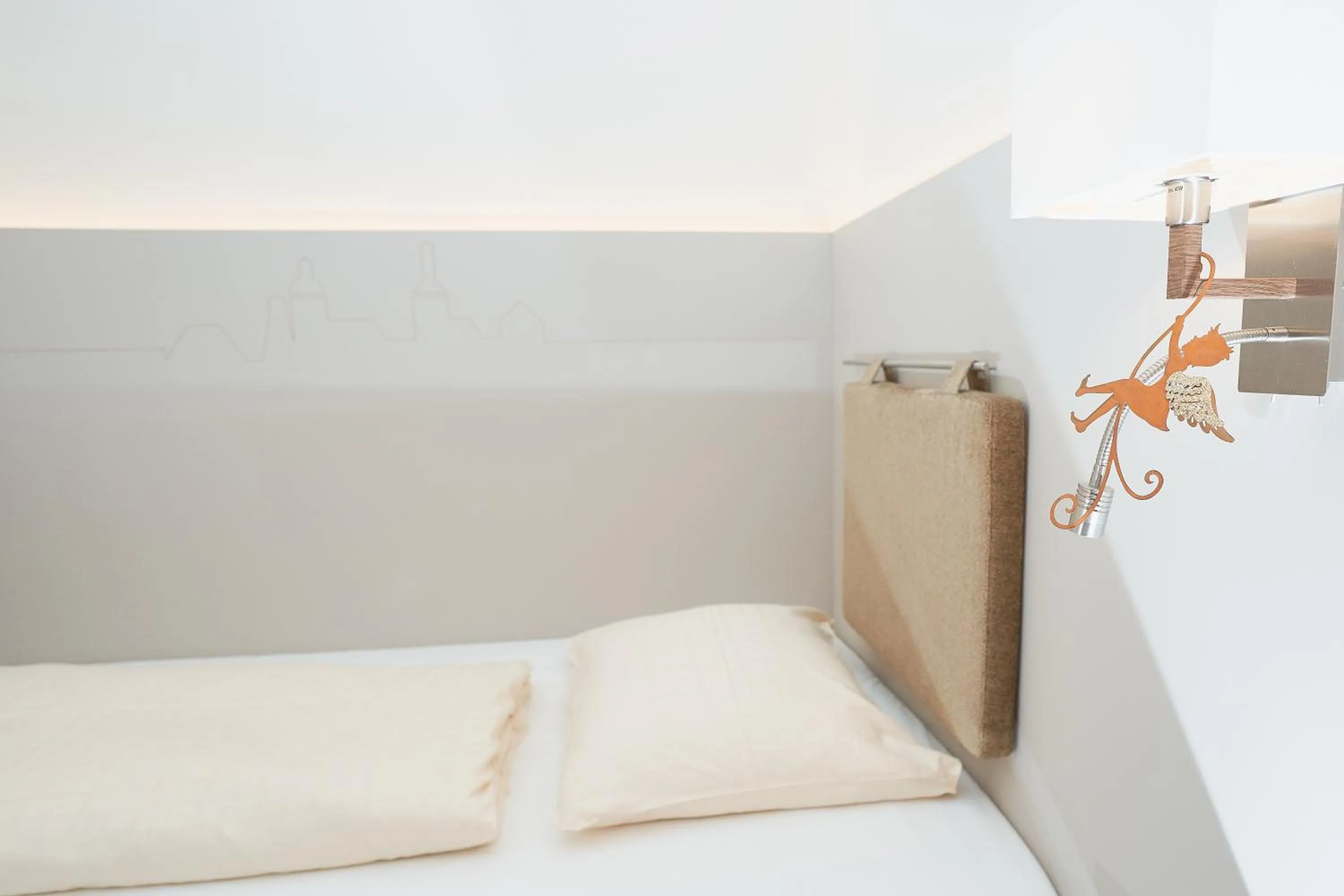 Bed in Stadthotel Engel