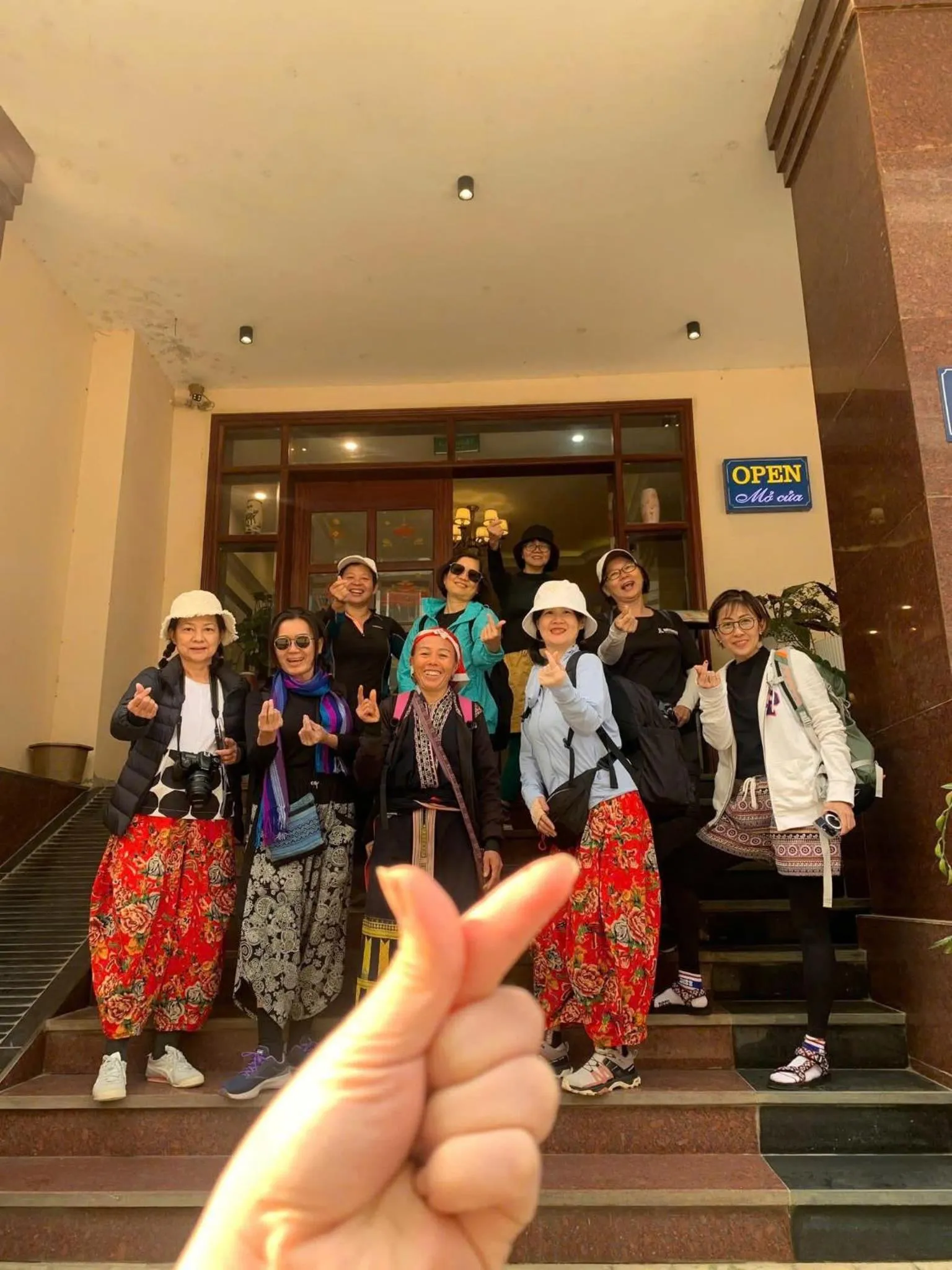 People in Sapa Symphony Hotel