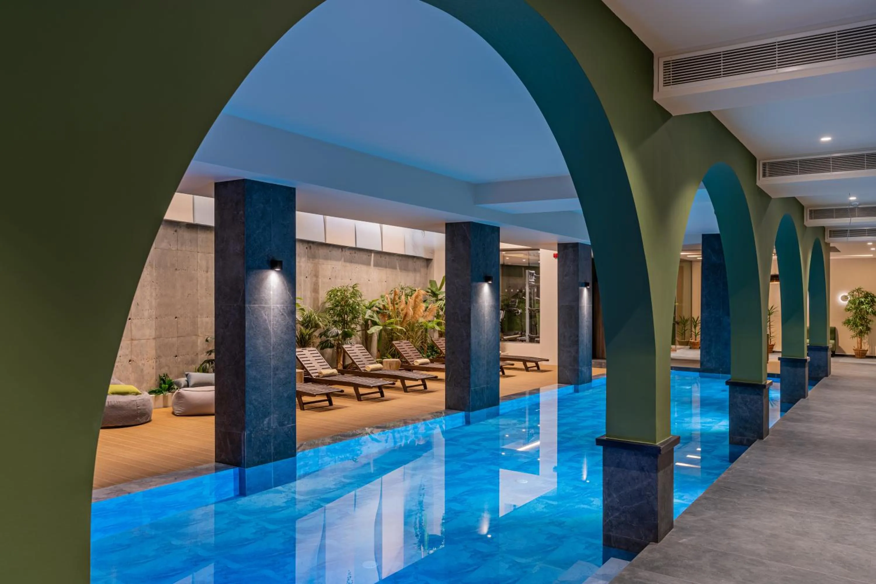 Swimming pool in Minos Ambassador Suites & Spa - Adults only