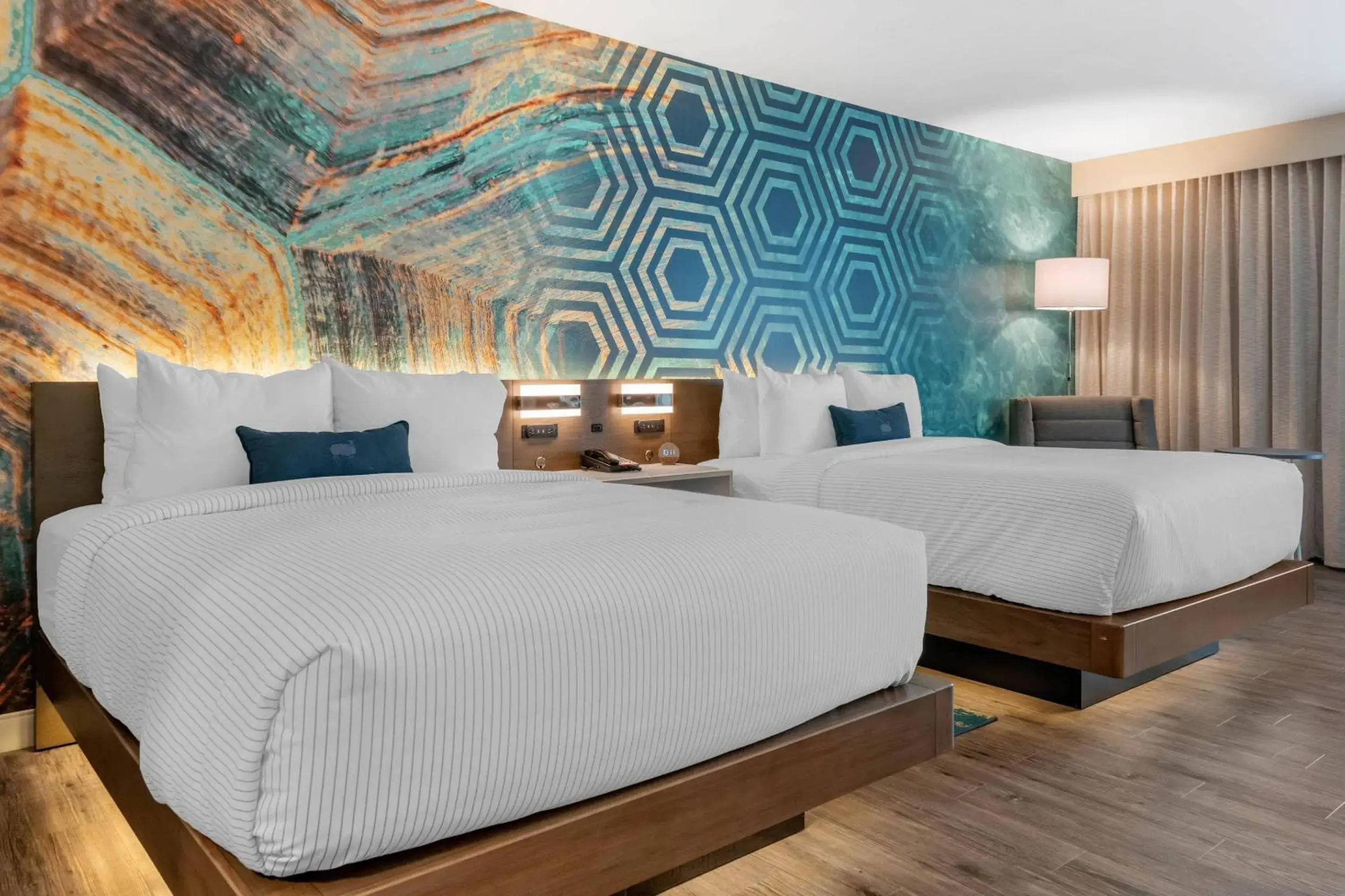 Queen Room with Two Queen Beds - Non-Smoking in Cambria Hotel St Petersburg-Madeira Beach Marina Queen Room with Two Queen Beds - Non-Smoking in Cambria Hotel St Petersburg-Madeira Beach Marina