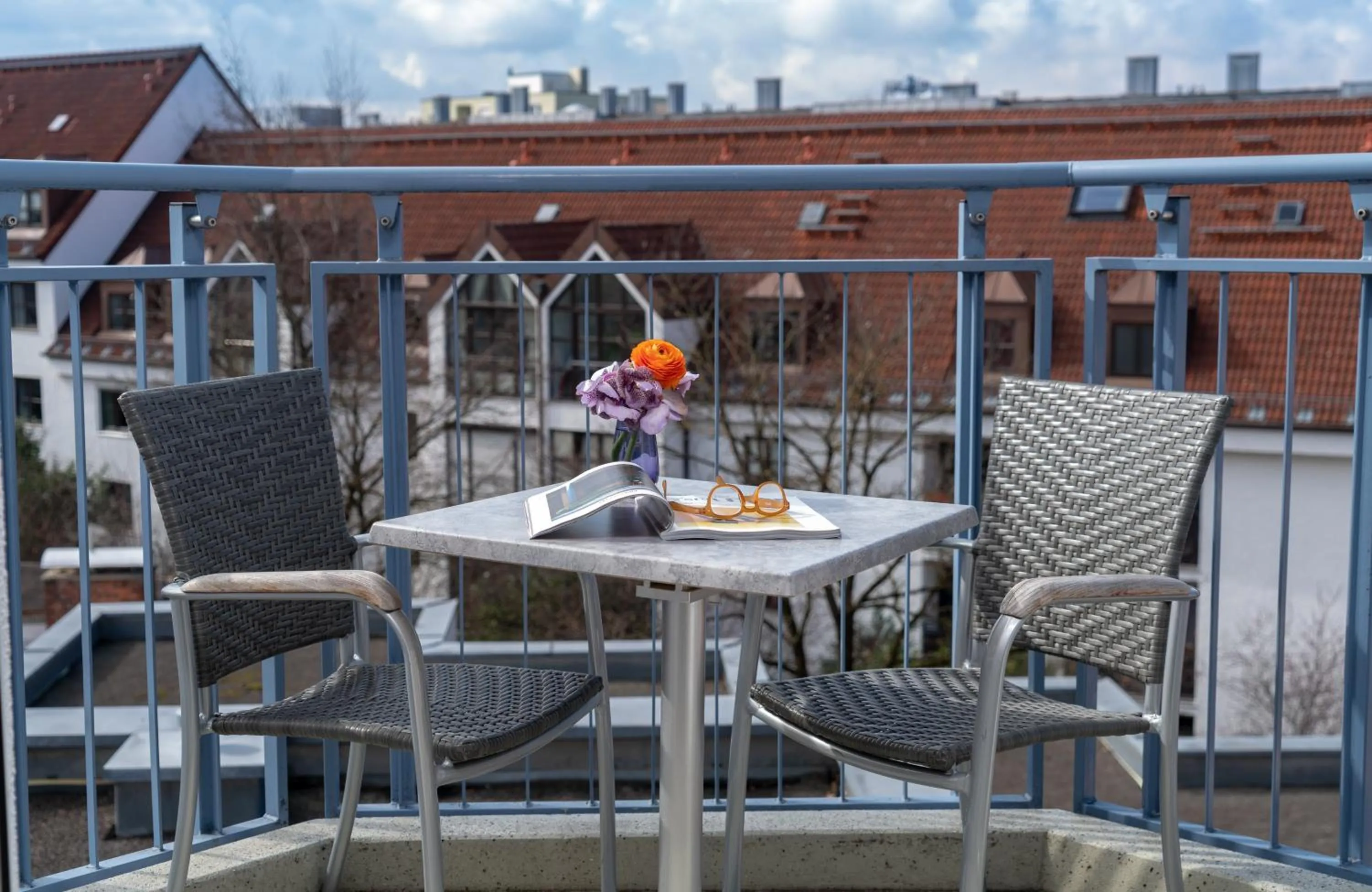 Balcony/Terrace in Leonardo Hotel Munich City Olympiapark