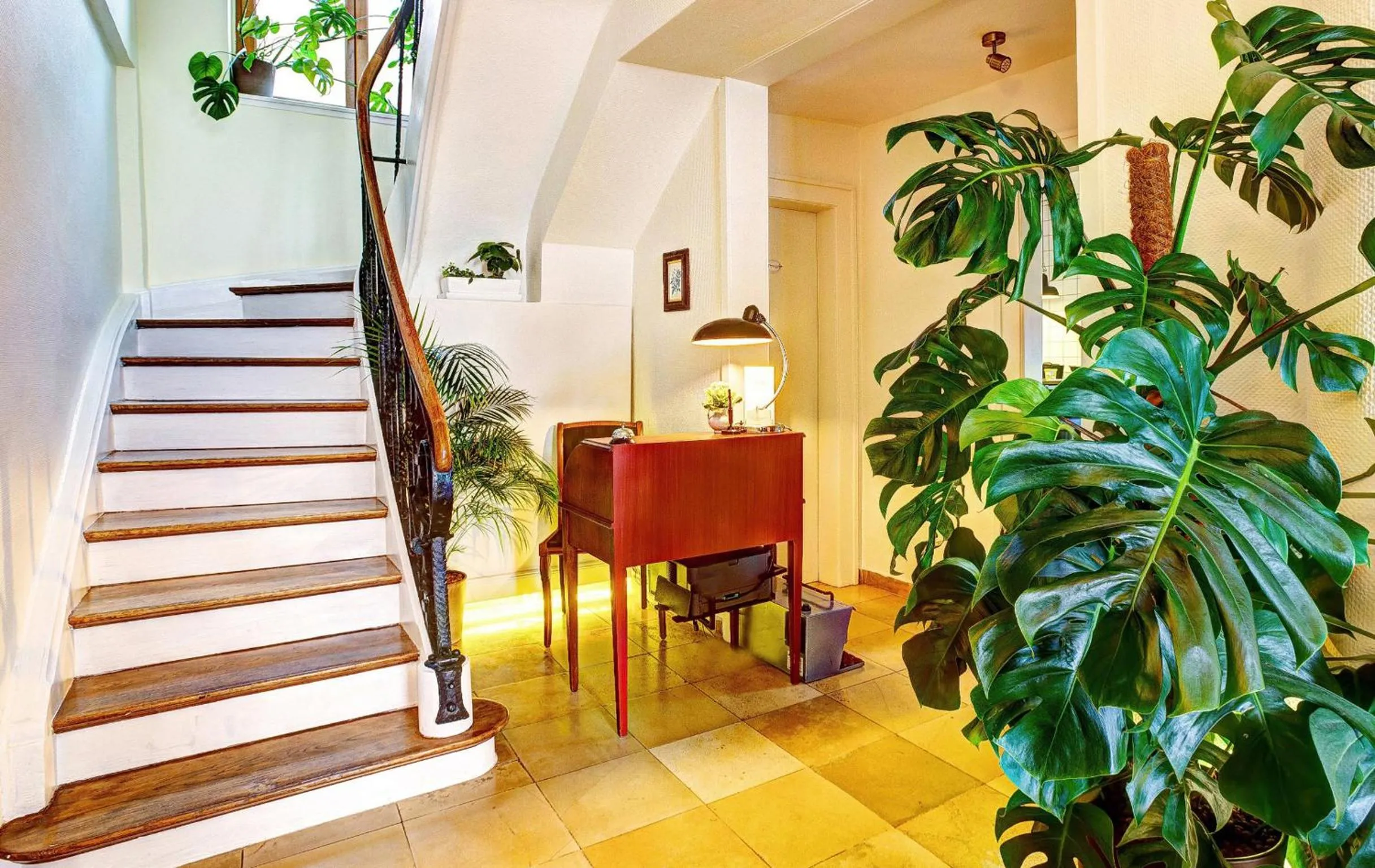 Lobby or reception in Hotel Villa Königsgarten