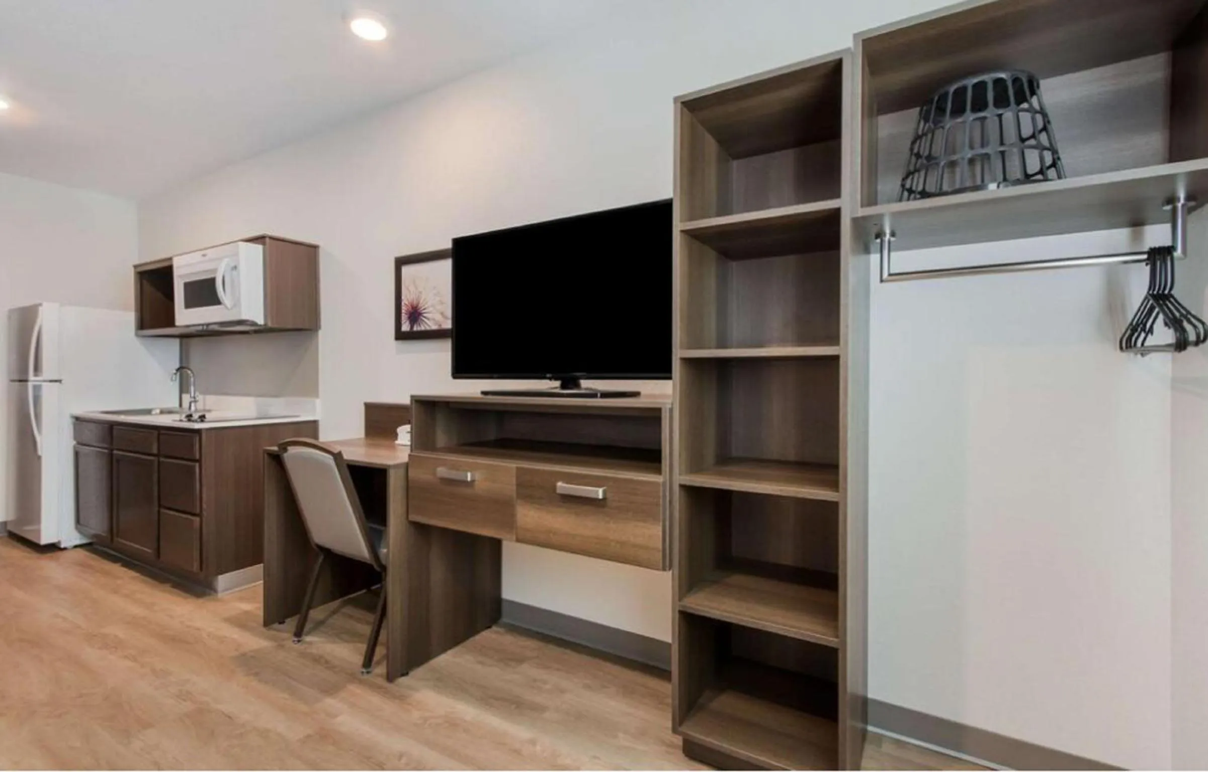 Bedroom in WoodSpring Suites Allentown