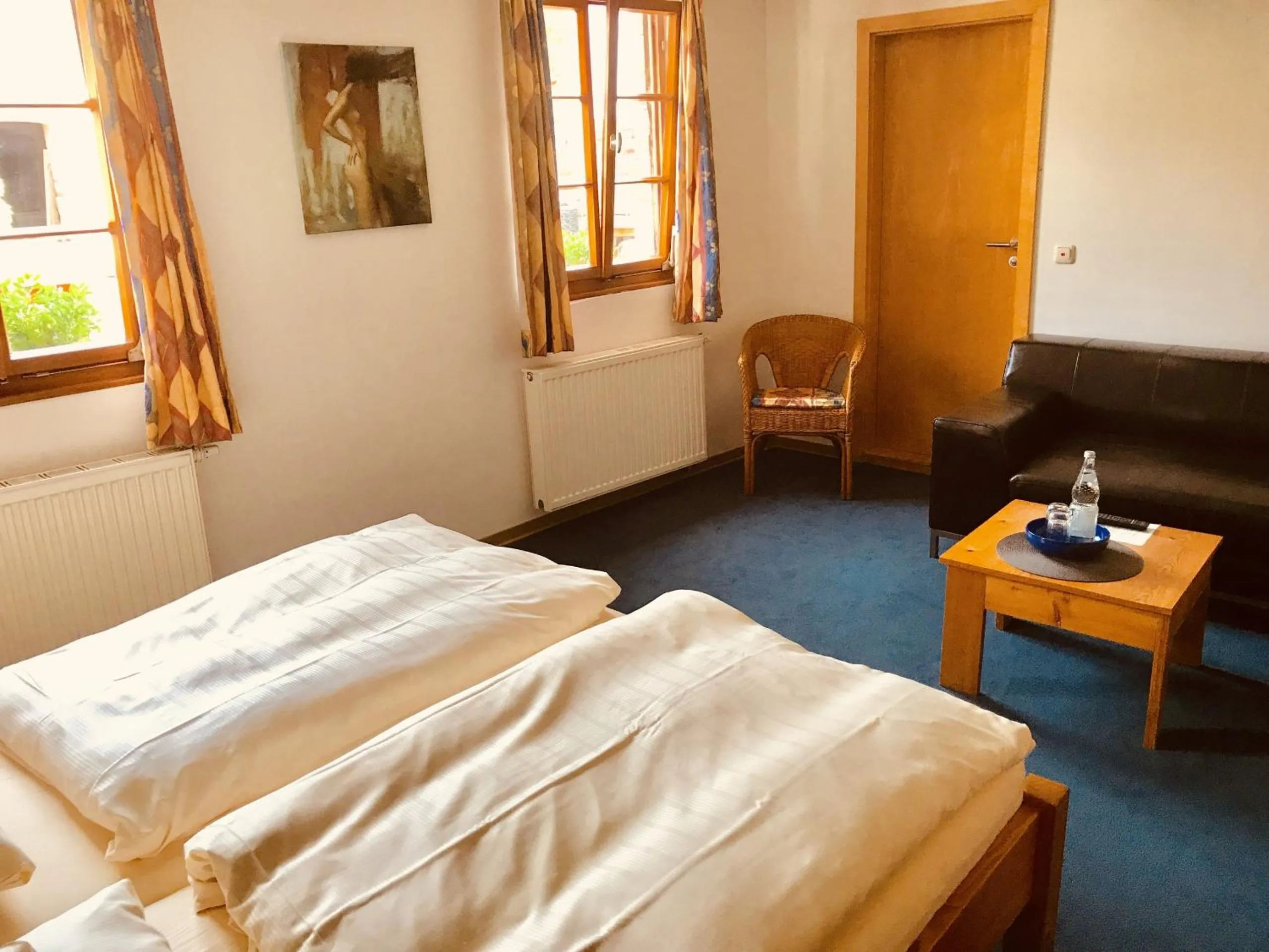 Bedroom, Bed in Hotel Weingut Dehren