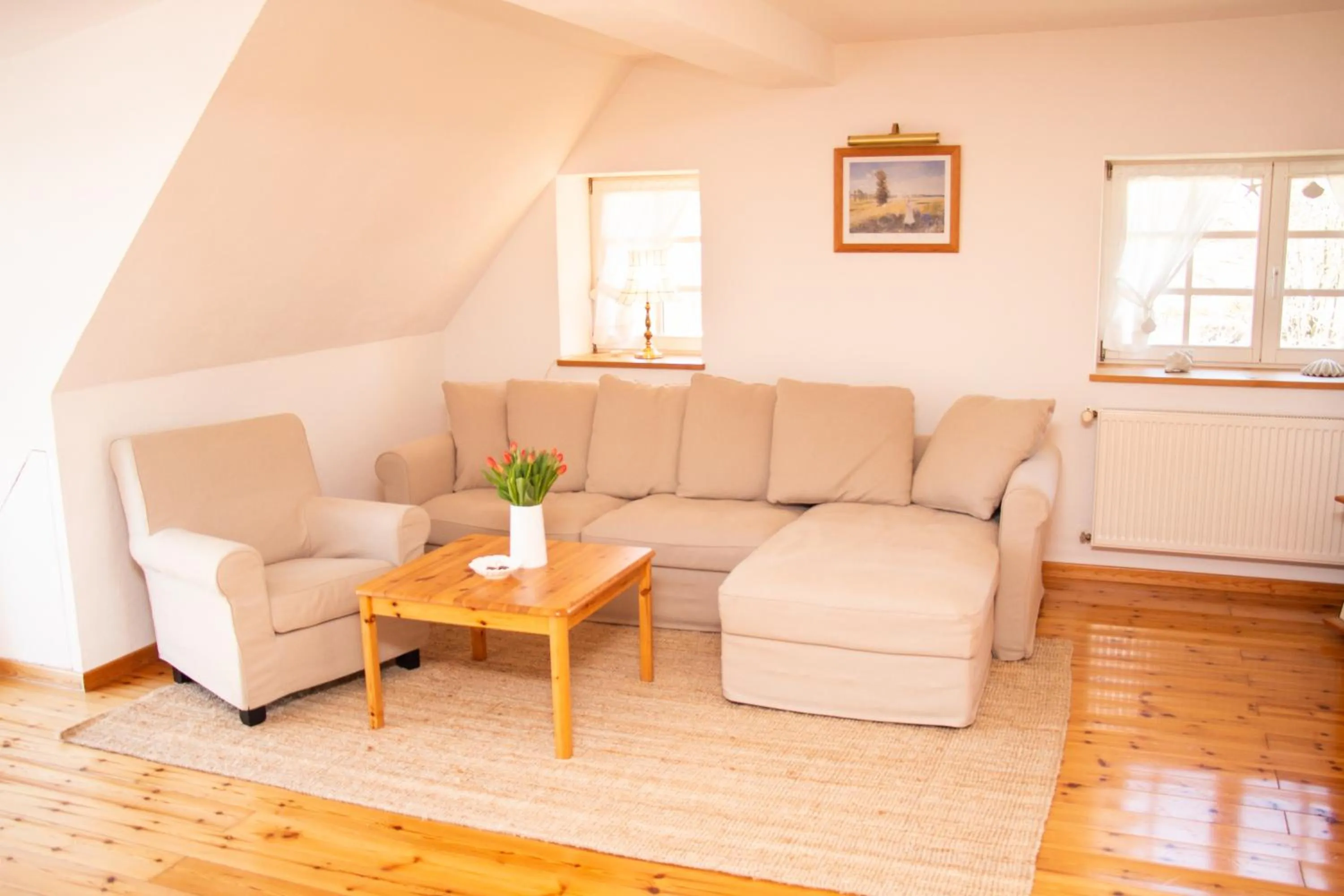 Living room in Reet und Meer Beckerwitz