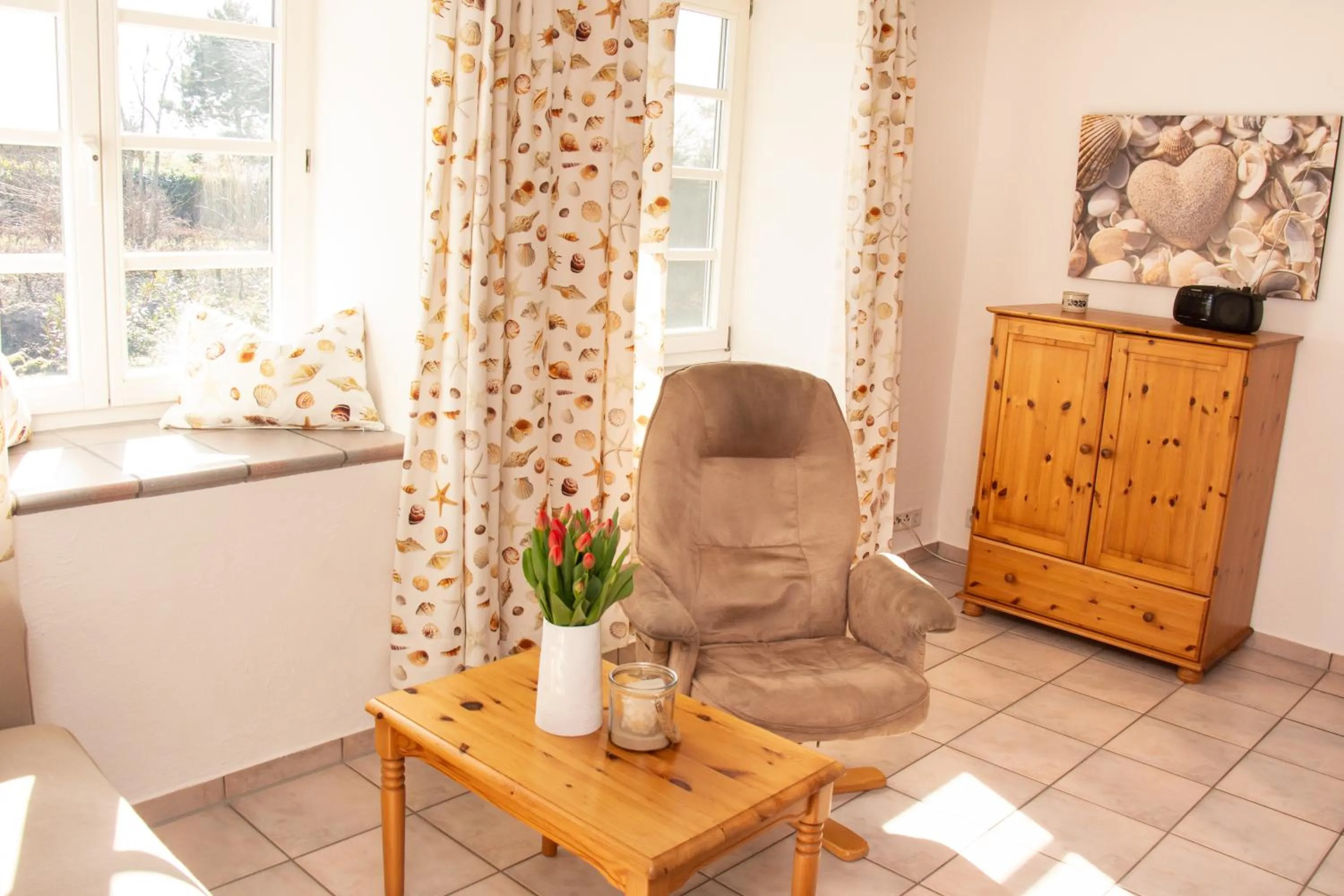 Living room in Reet und Meer Beckerwitz