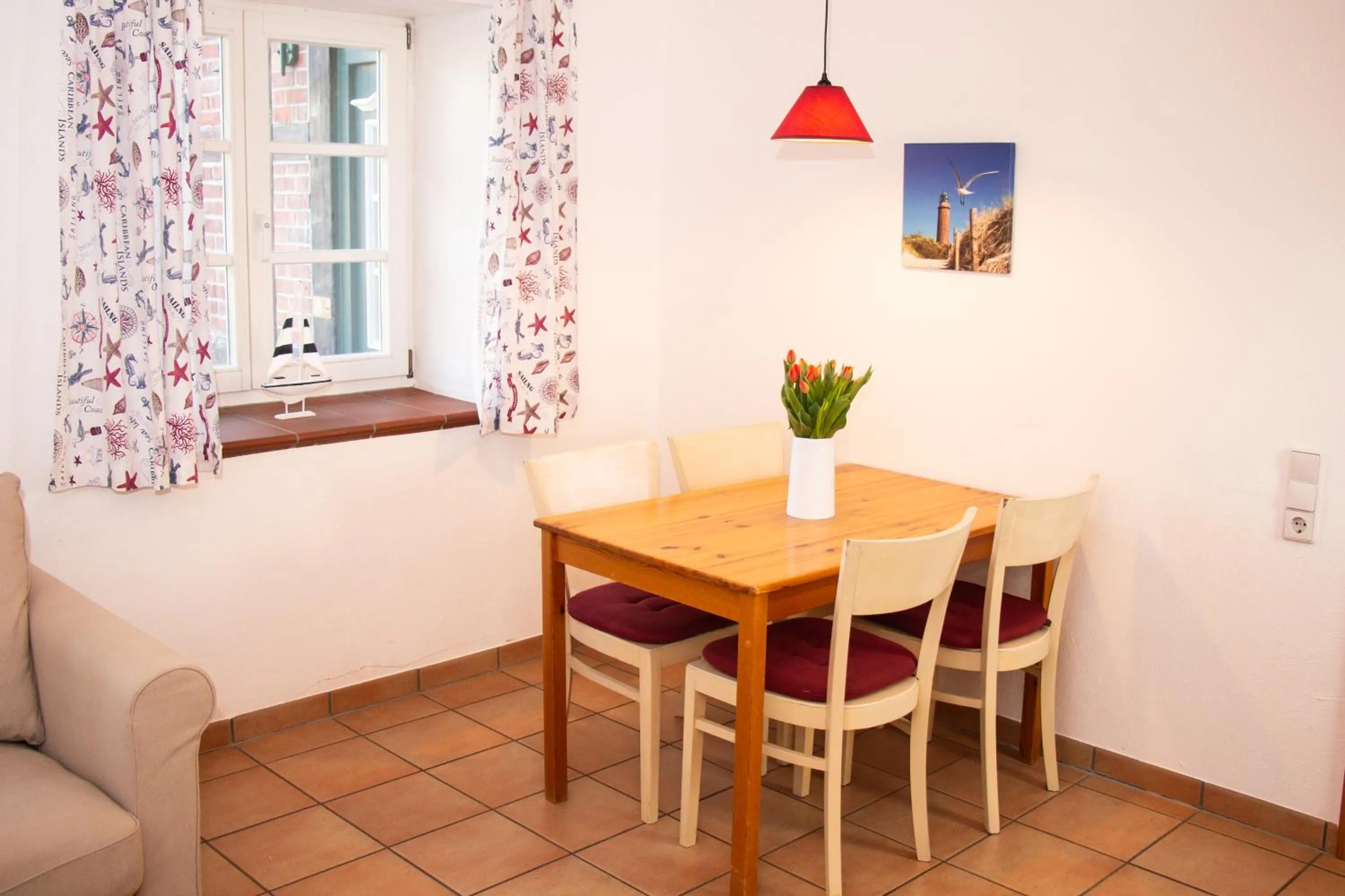 Living room in Reet und Meer Beckerwitz