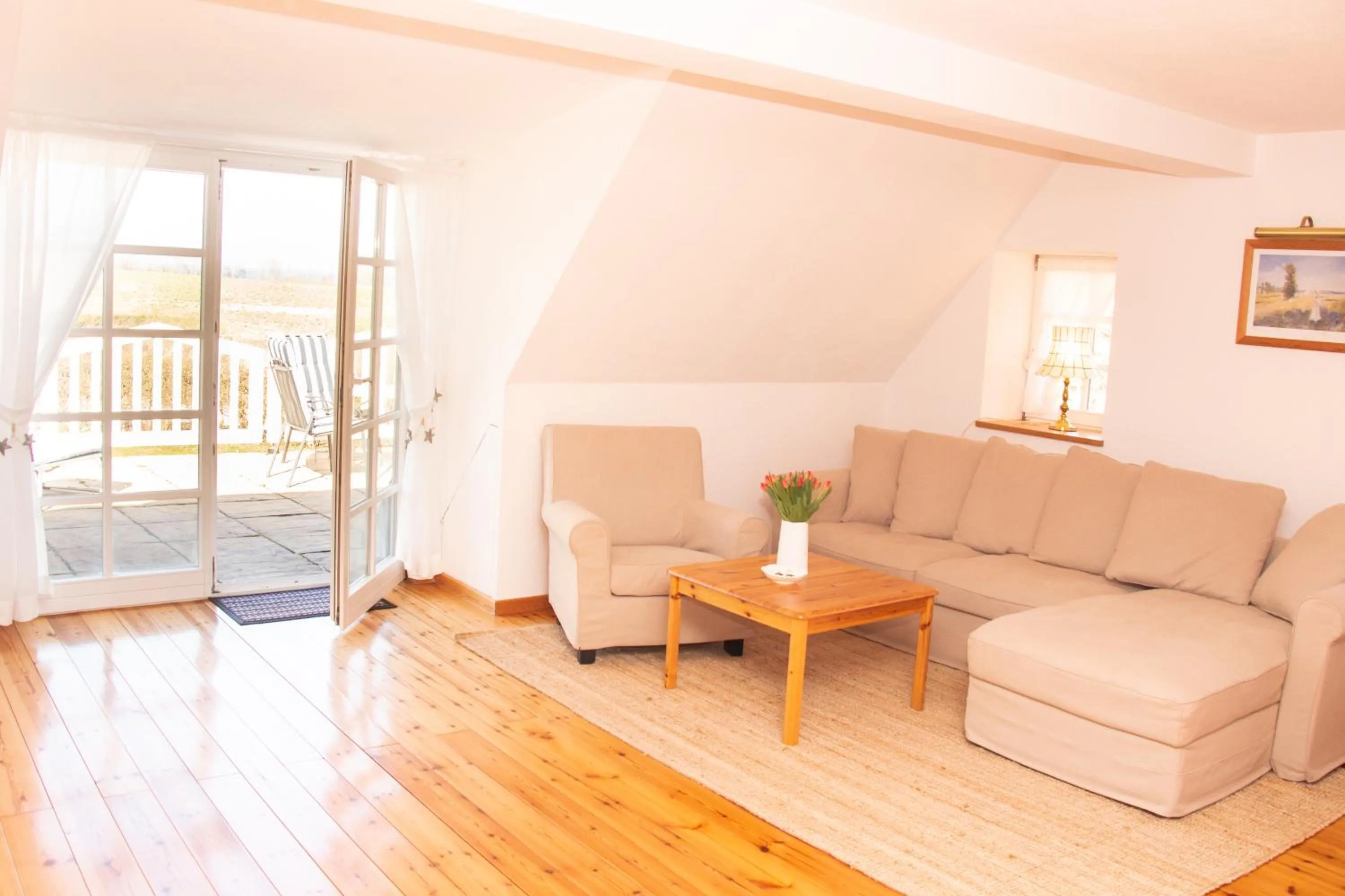 Living room in Reet und Meer Beckerwitz