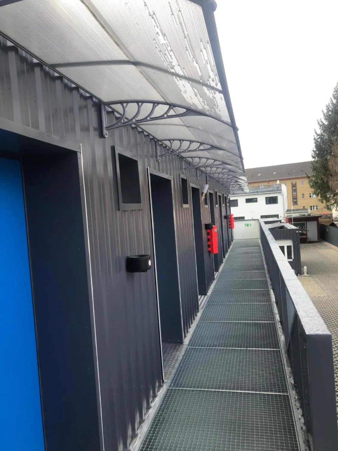 Patio in Motel Home Berlin