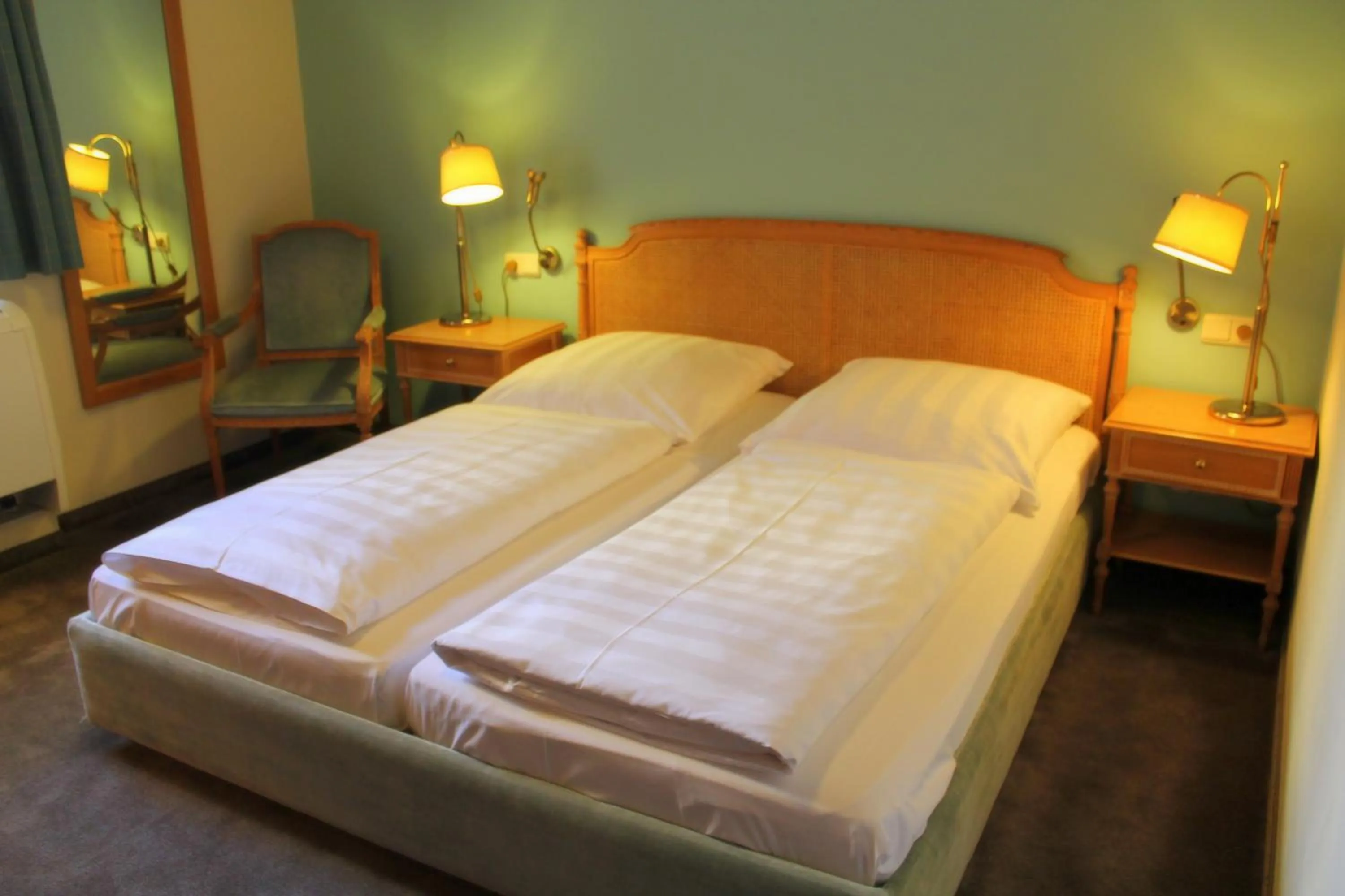 Bed in Hotel BurgGartenpalais